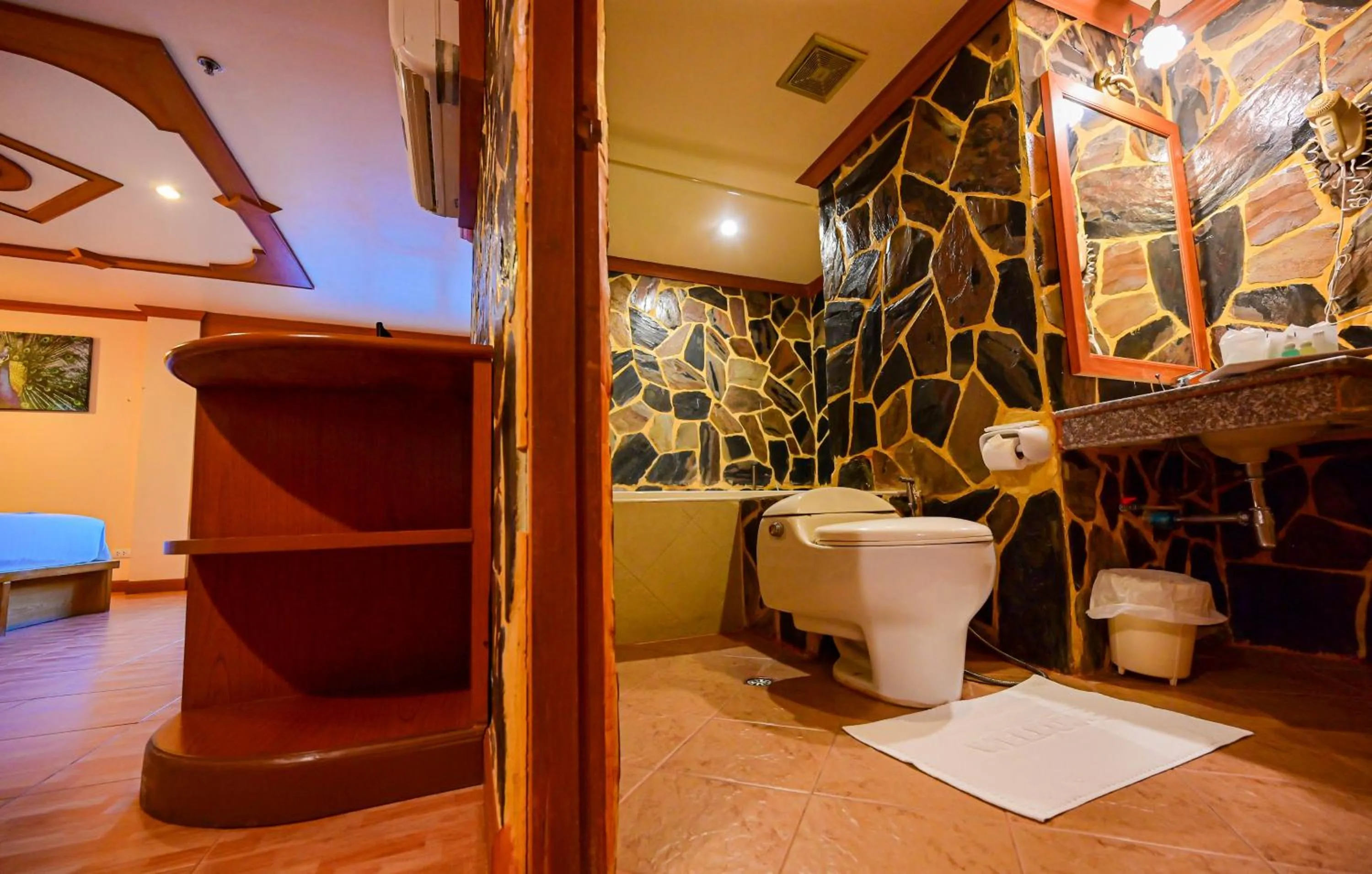 Shower in Tiger Complex Hotel