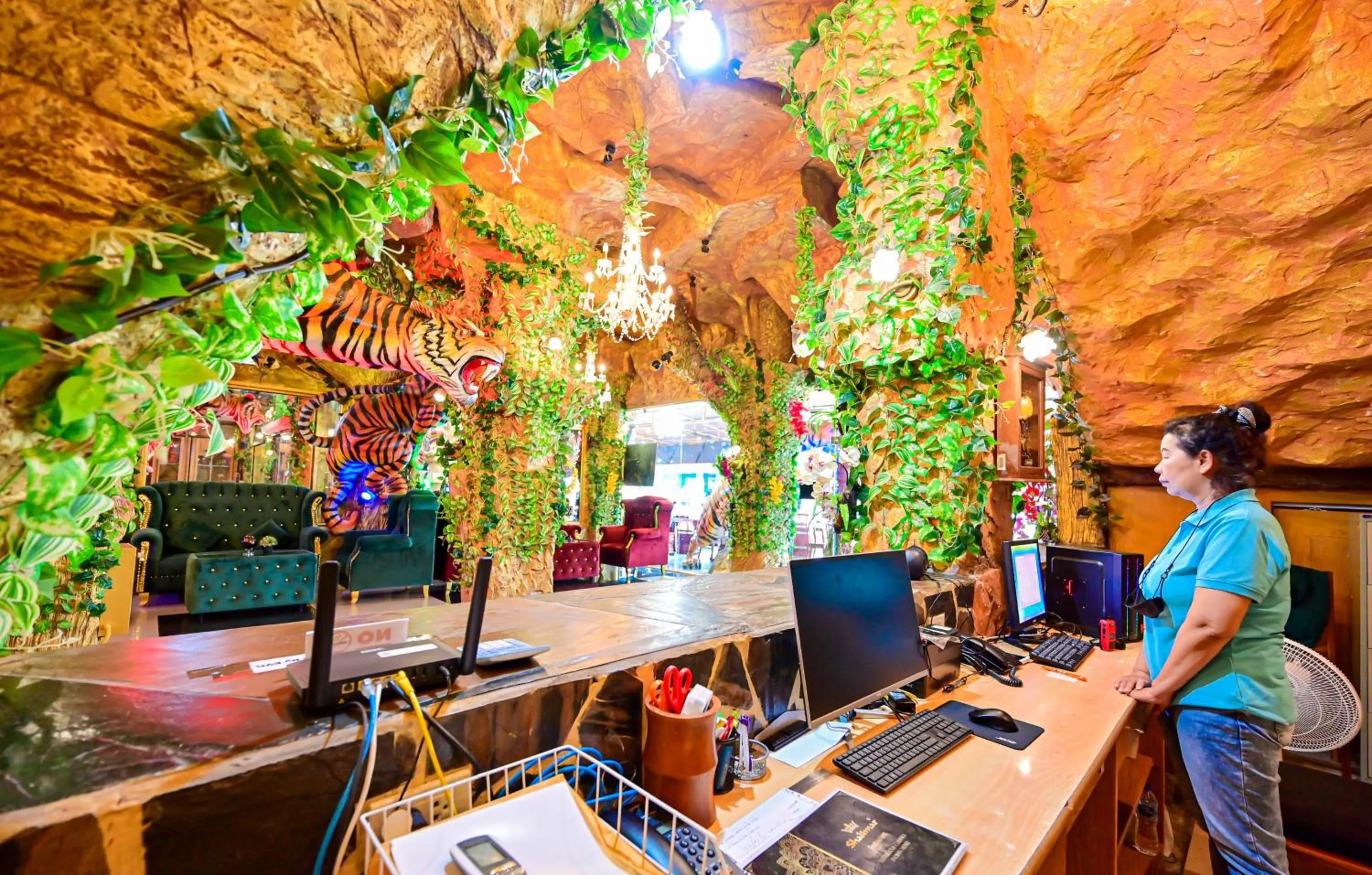 Lobby or reception in Tiger Complex Hotel