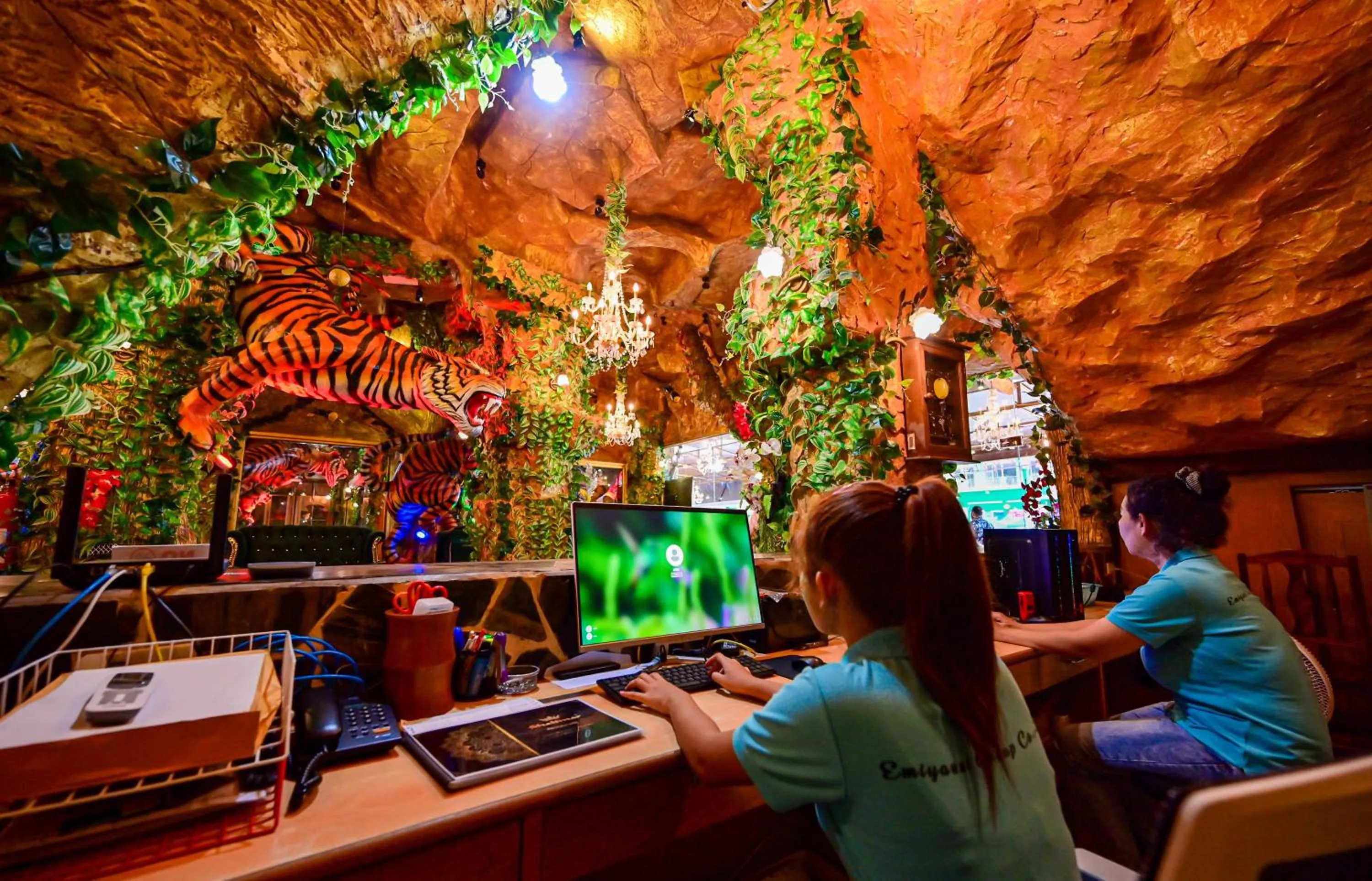 Lobby or reception in Tiger Complex Hotel