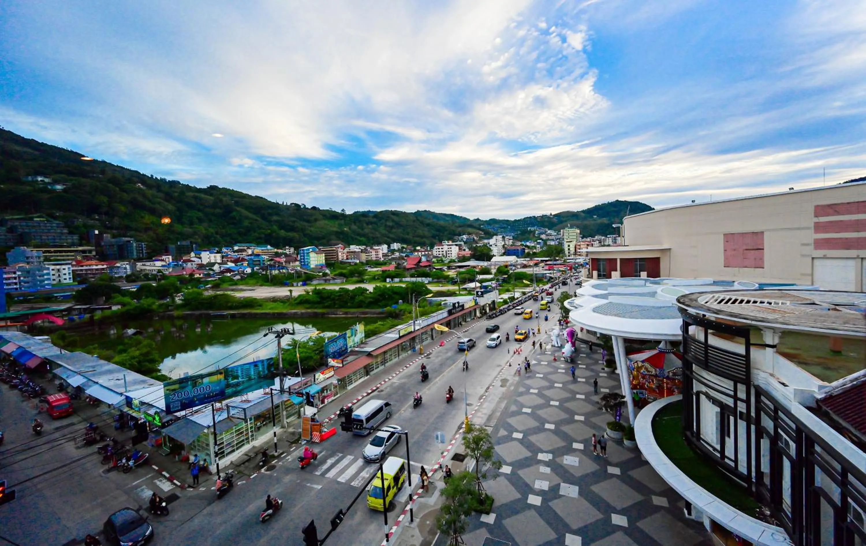 Mountain view in Tiger Complex Hotel