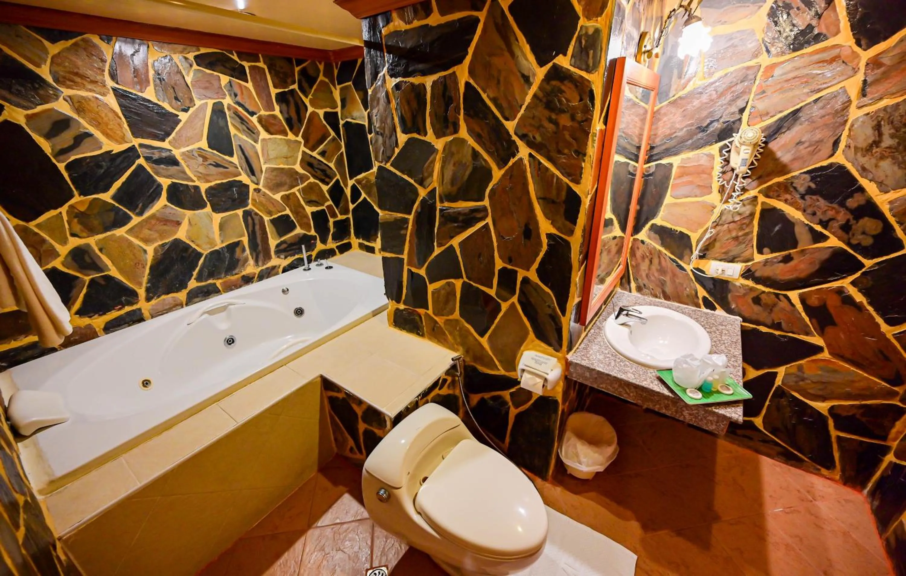 Shower in Tiger Complex Hotel