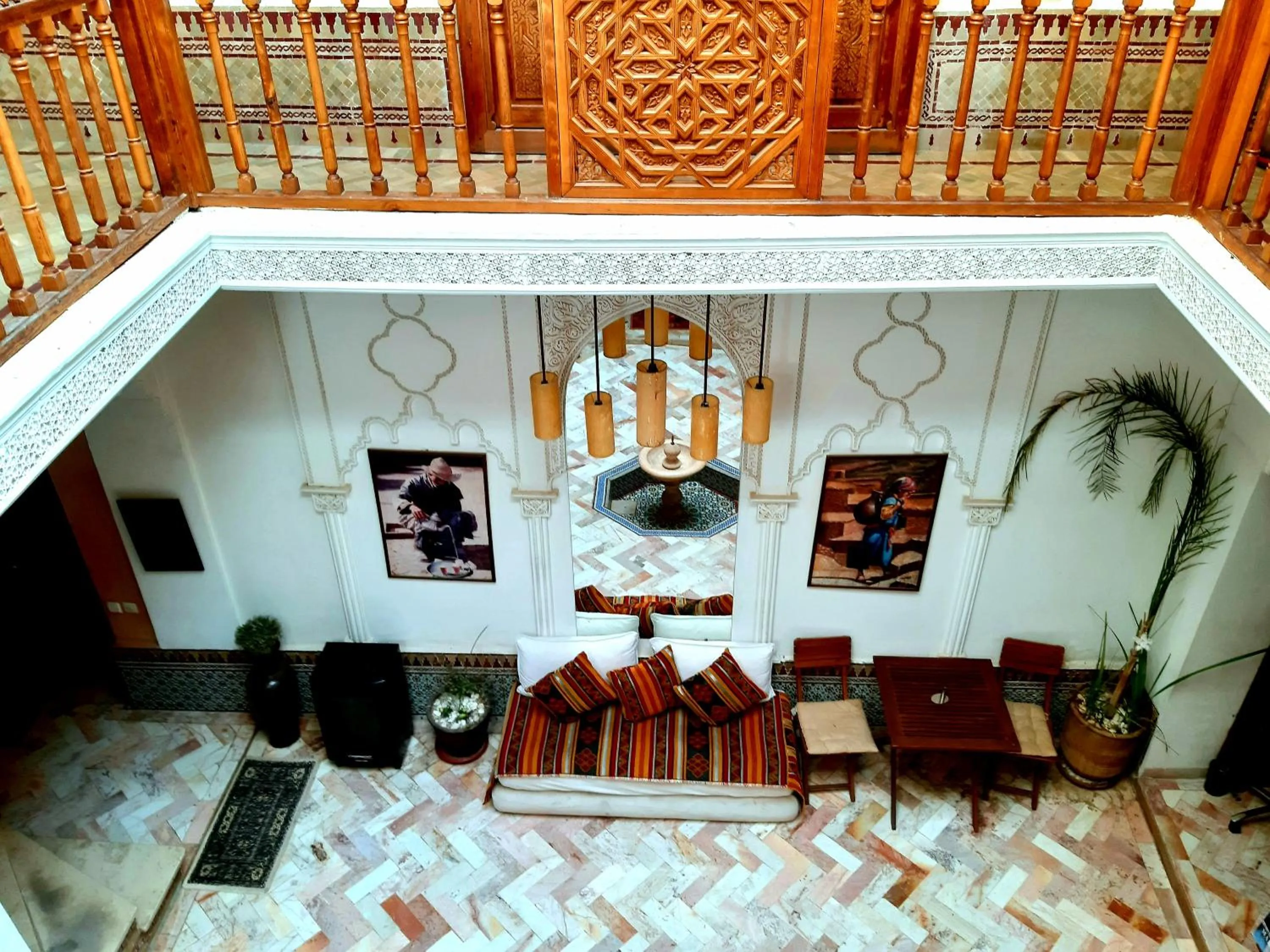 Living room in Riad Radia