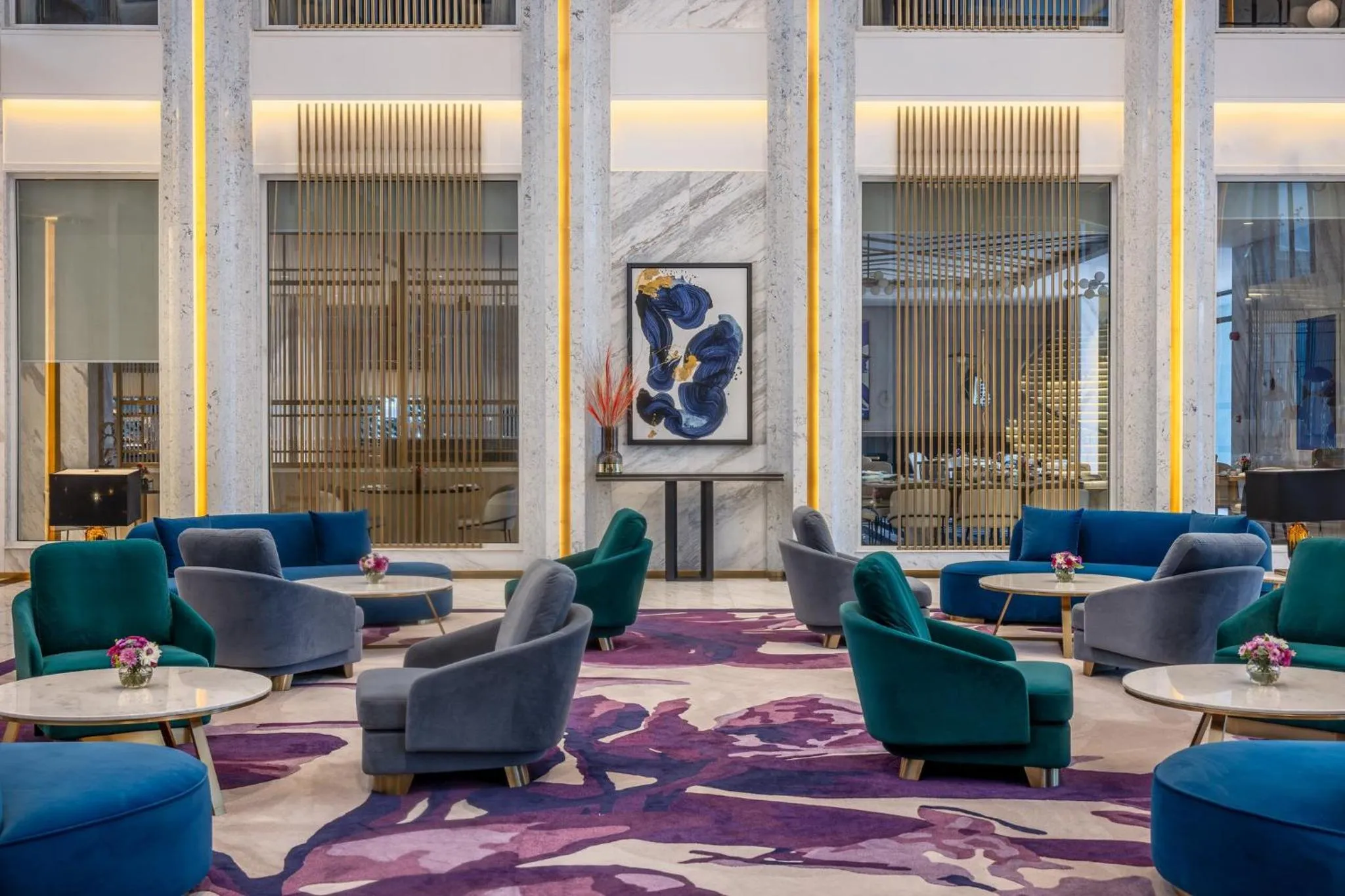 Lounge or bar in Glee Nairobi, a Preferred LVX Hotel