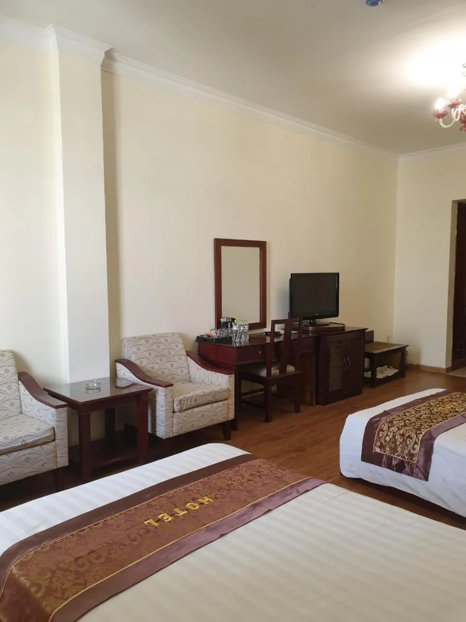 Bed in Ngọc Lan Hotel