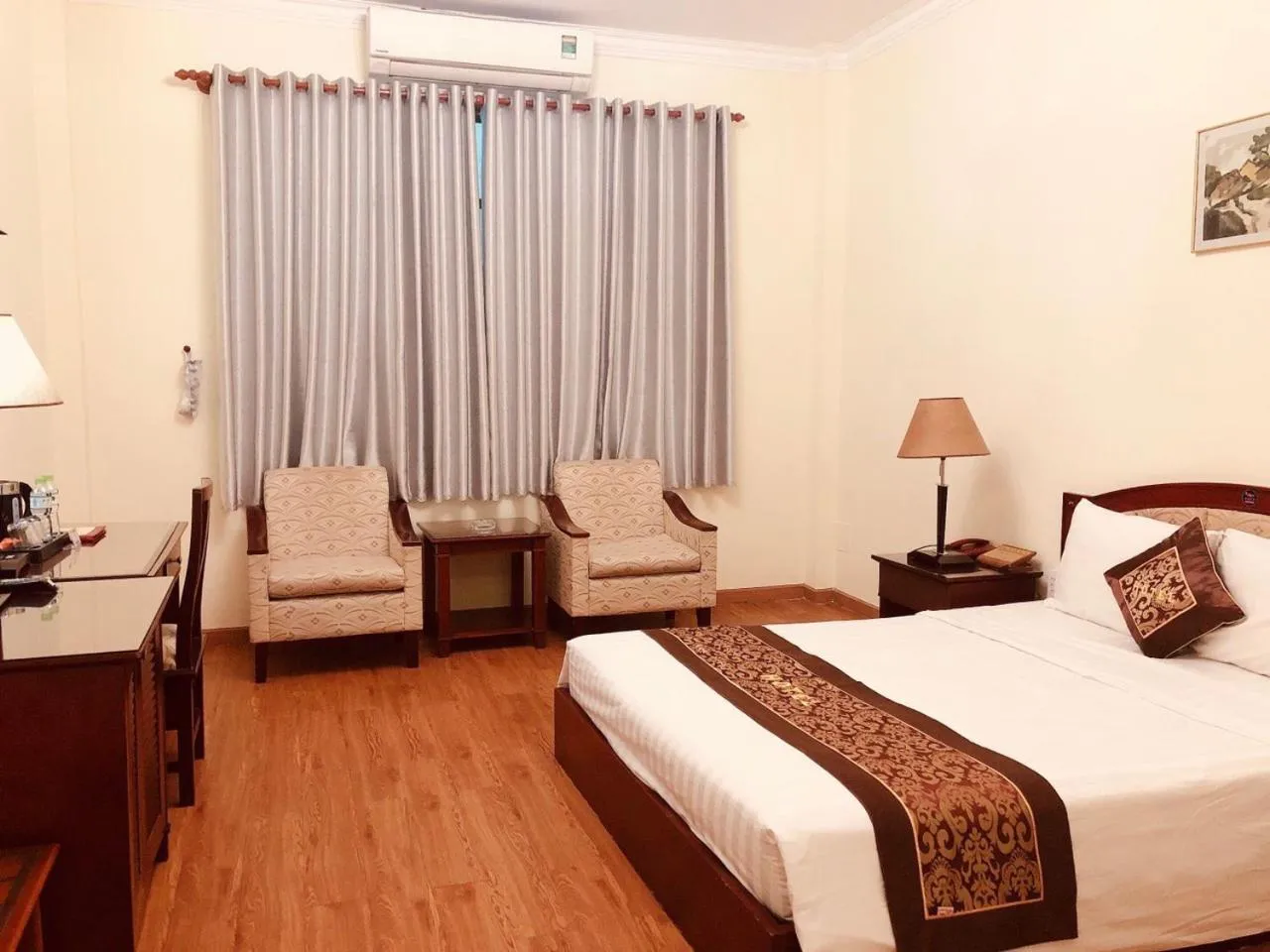 Bed in Ngọc Lan Hotel