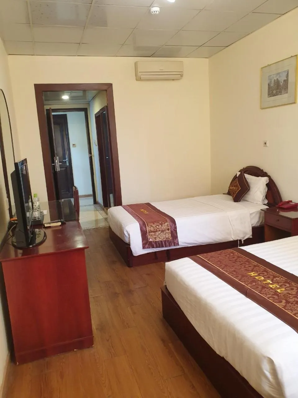 Bed in Ngọc Lan Hotel