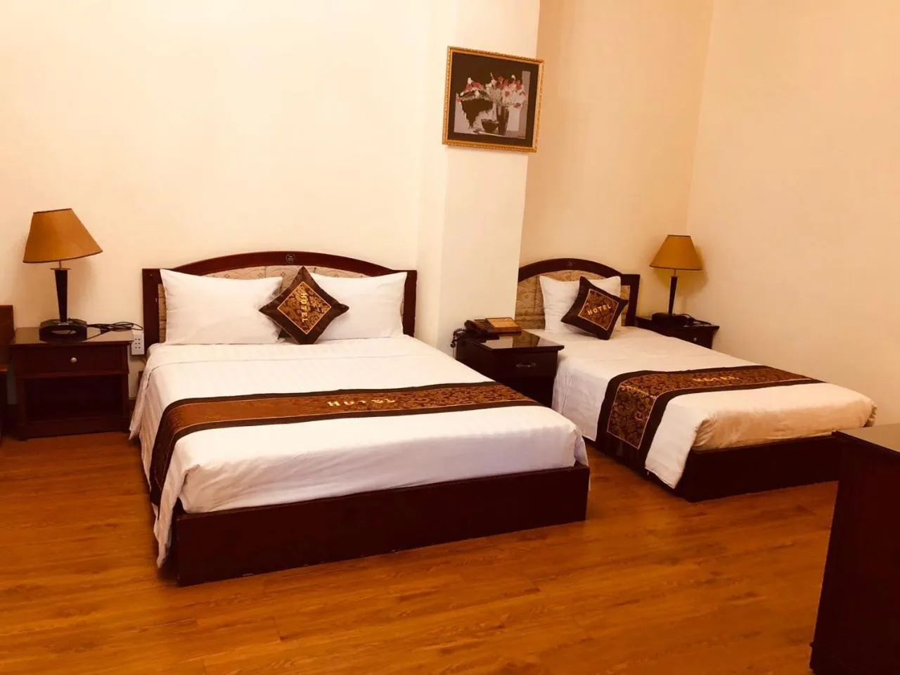 Bed in Ngọc Lan Hotel