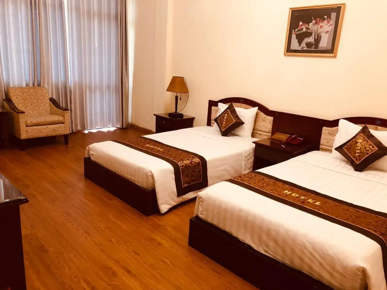Deluxe Twin Room in Ngọc Lan Hotel Deluxe Twin Room in Ngọc Lan Hotel