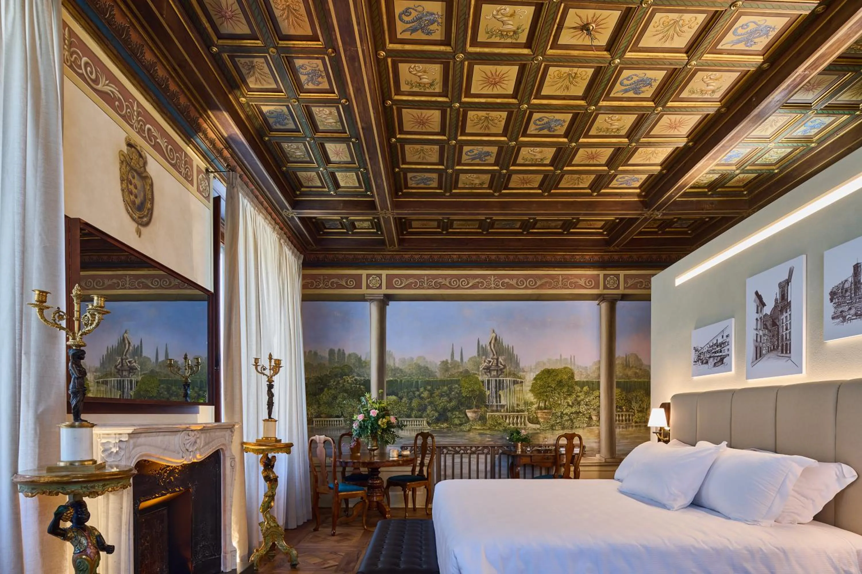 Bedroom, Bed in Duomo Luxury Florence