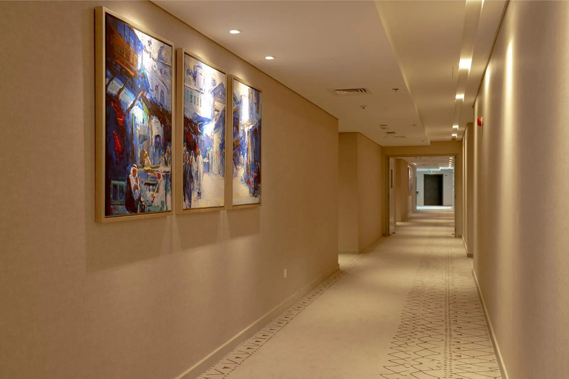 Decorative detail in Fraser Suites Al Liwan