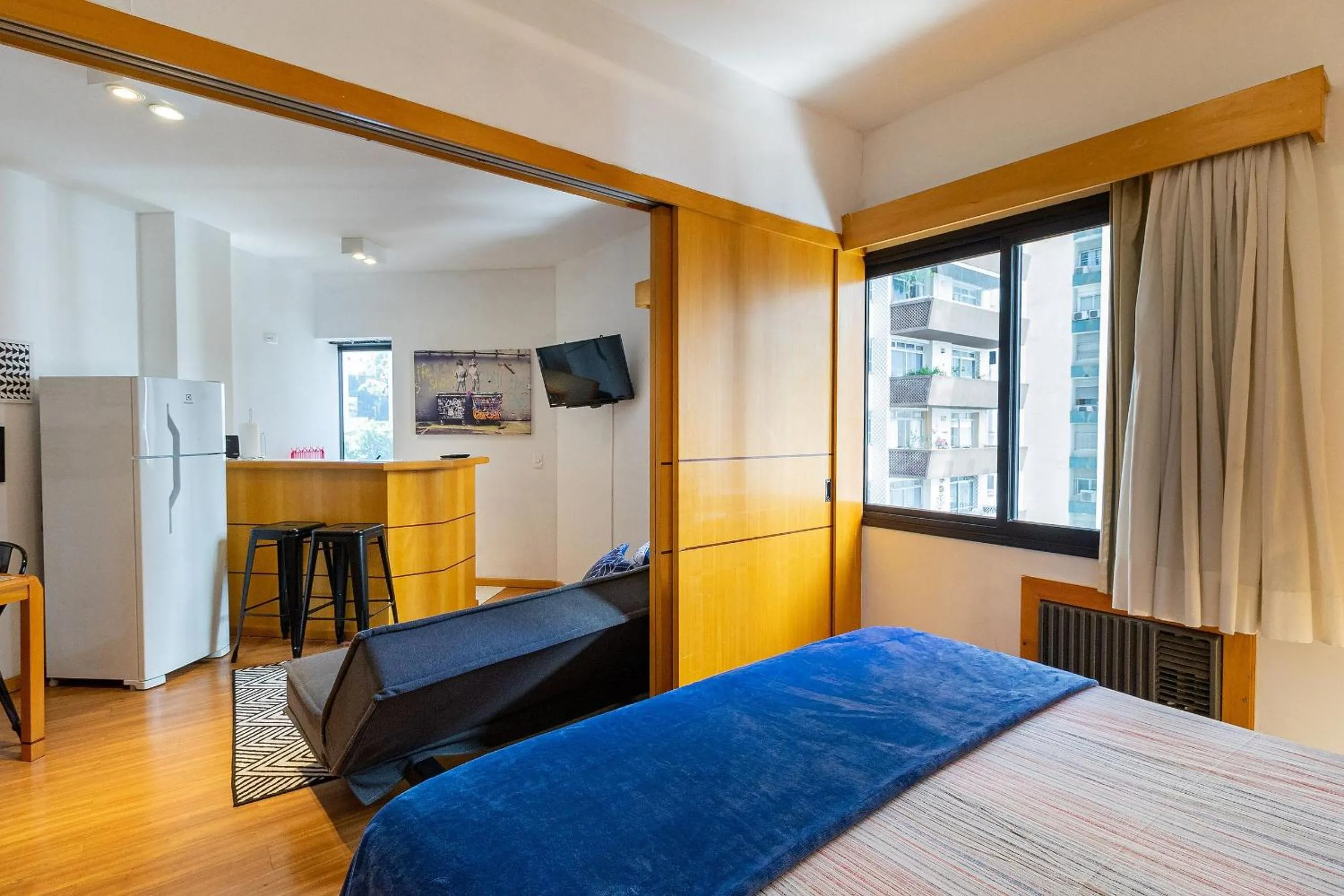 Photo of the whole room in LFlats ALAMEDA CAMPINAS Jardim Paulista