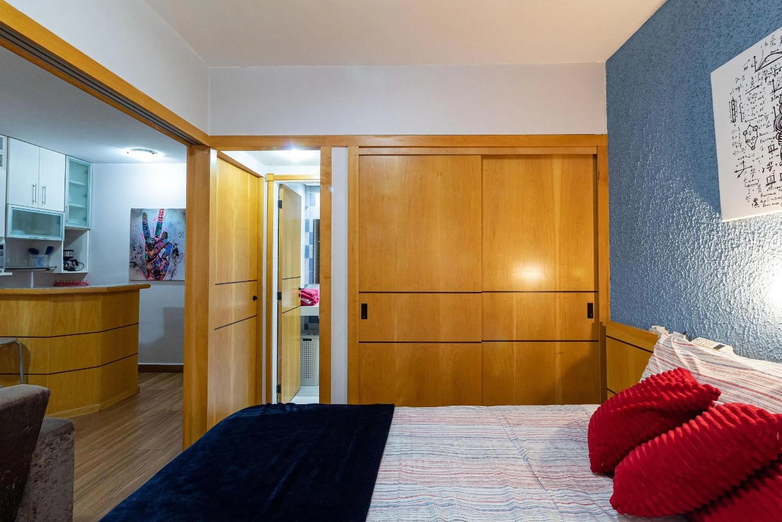 Bedroom in LFlats ALAMEDA CAMPINAS Jardim Paulista