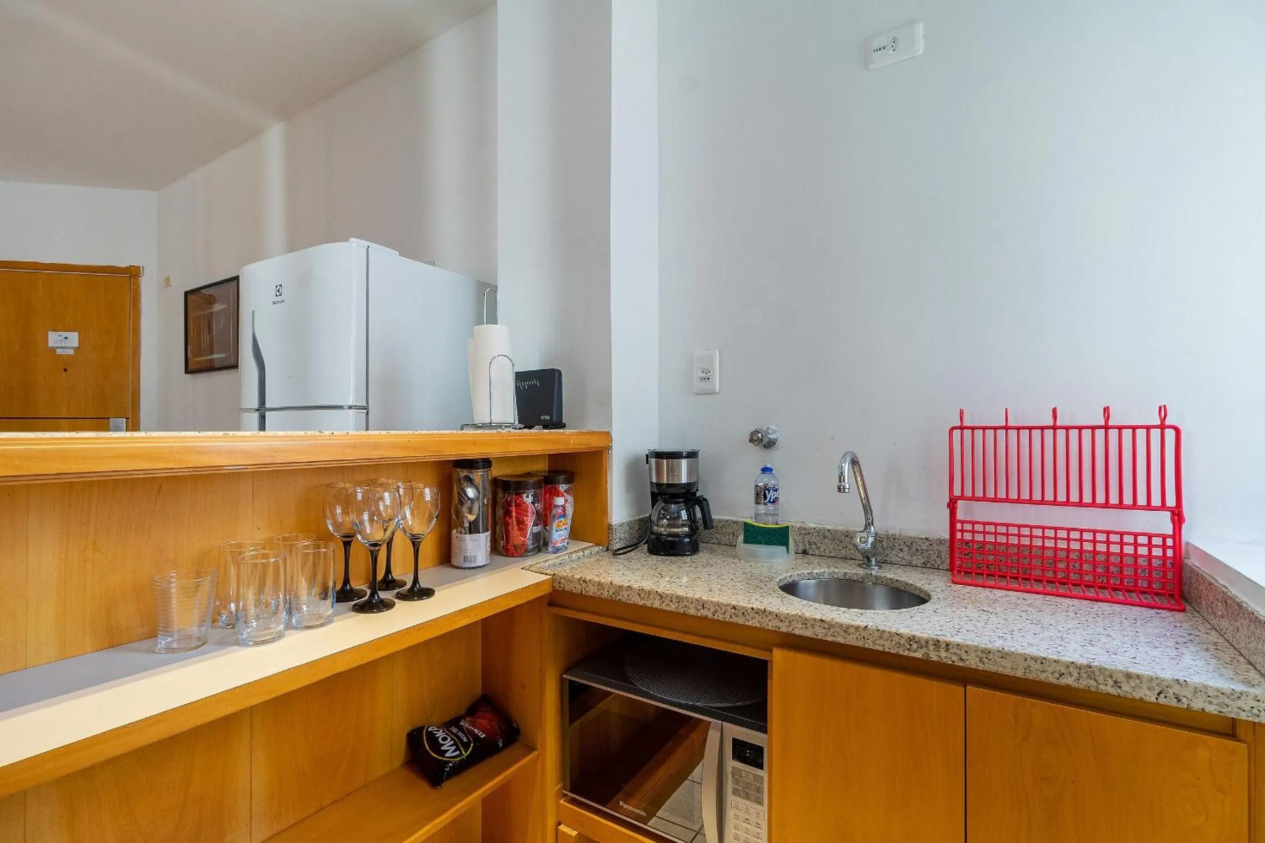 Kitchen or kitchenette in LFlats ALAMEDA CAMPINAS Jardim Paulista