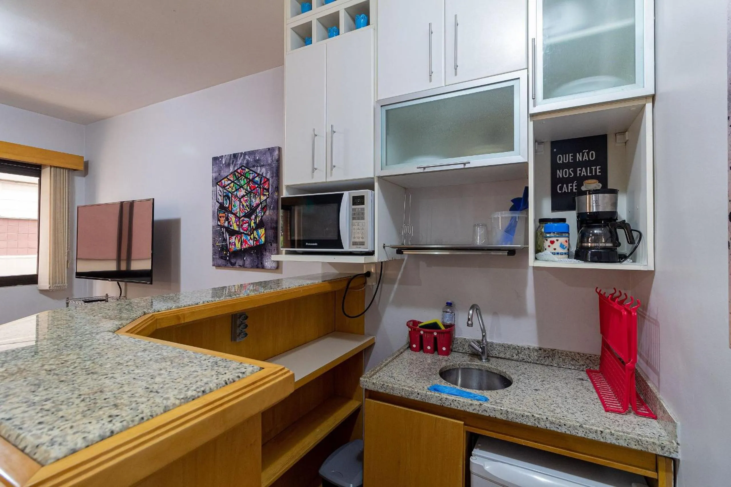 Kitchen or kitchenette in LFlats ALAMEDA CAMPINAS Jardim Paulista