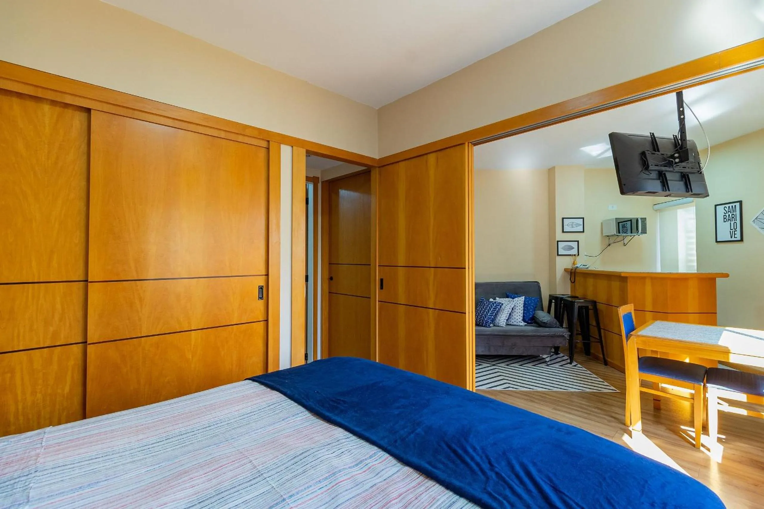 Bedroom in LFlats ALAMEDA CAMPINAS Jardim Paulista