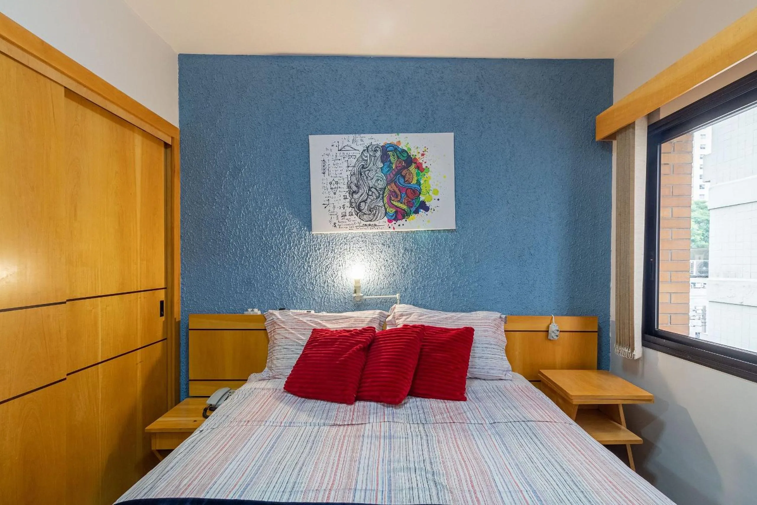 Bedroom in LFlats ALAMEDA CAMPINAS Jardim Paulista