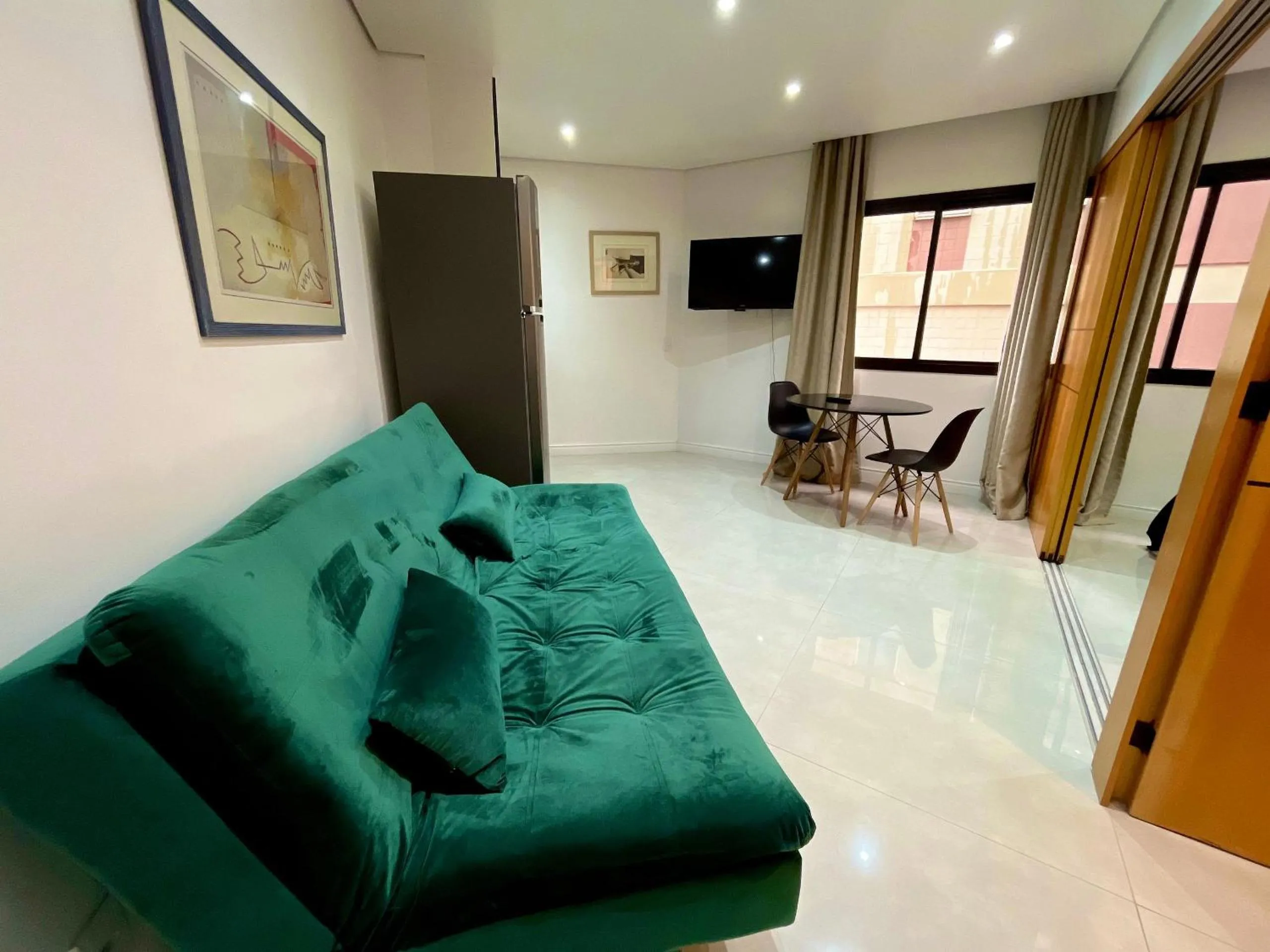 Living room in LFlats ALAMEDA CAMPINAS Jardim Paulista