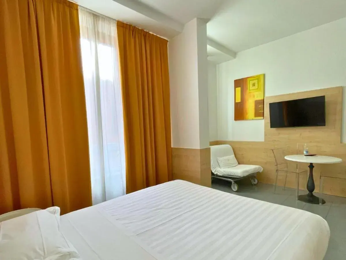 Bed in Navigli Suites Bed in Navigli Suites