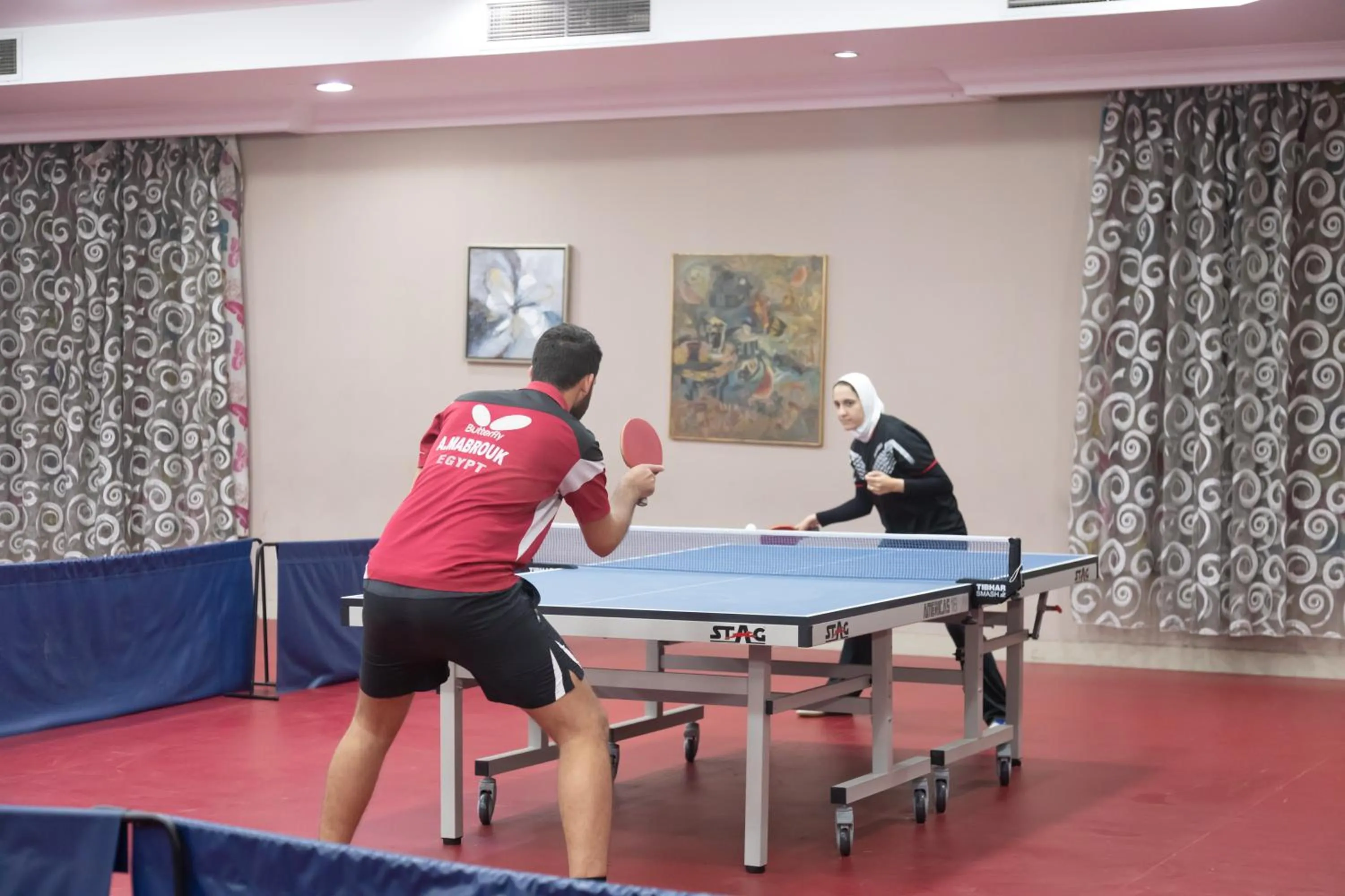 Table tennis in Jewel Sport City and Aqua Park