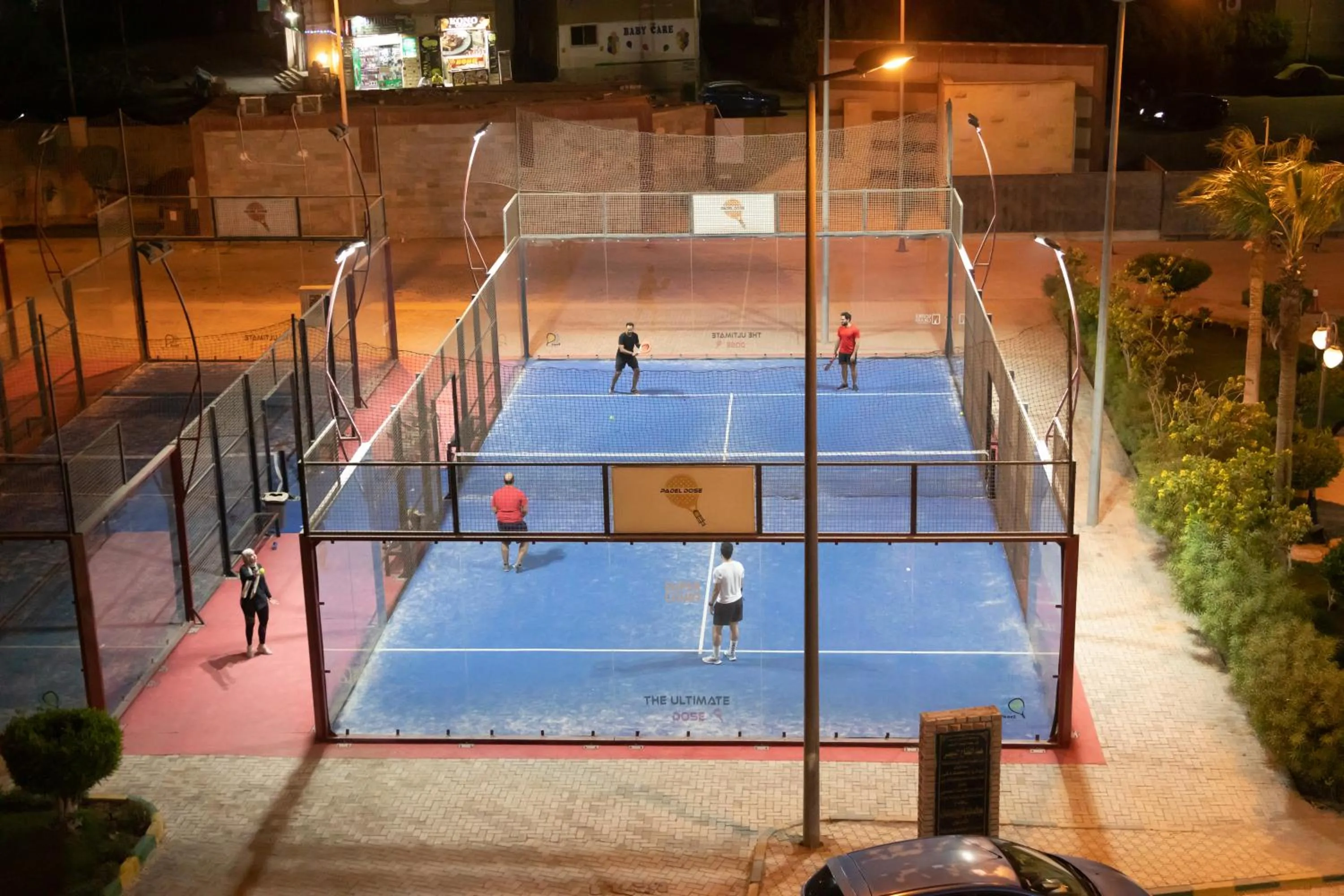 Tennis court in Jewel Sport City and Aqua Park