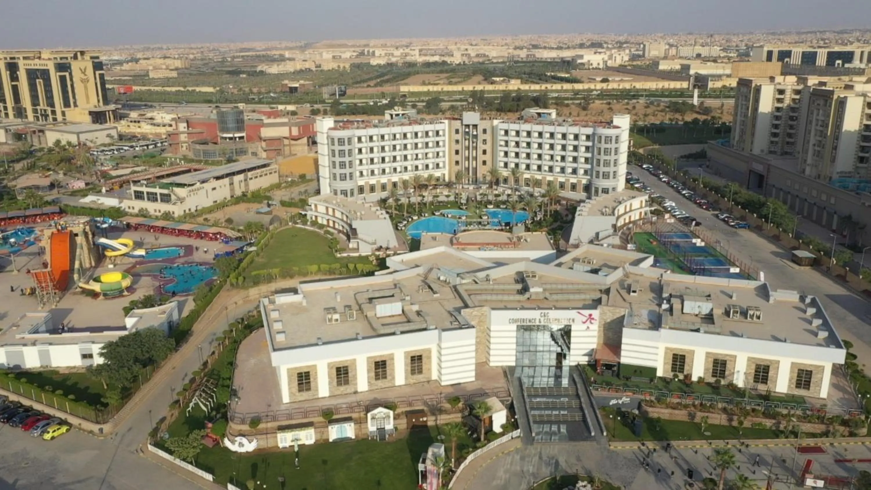 Property building in Jewel Sport City and Aqua Park