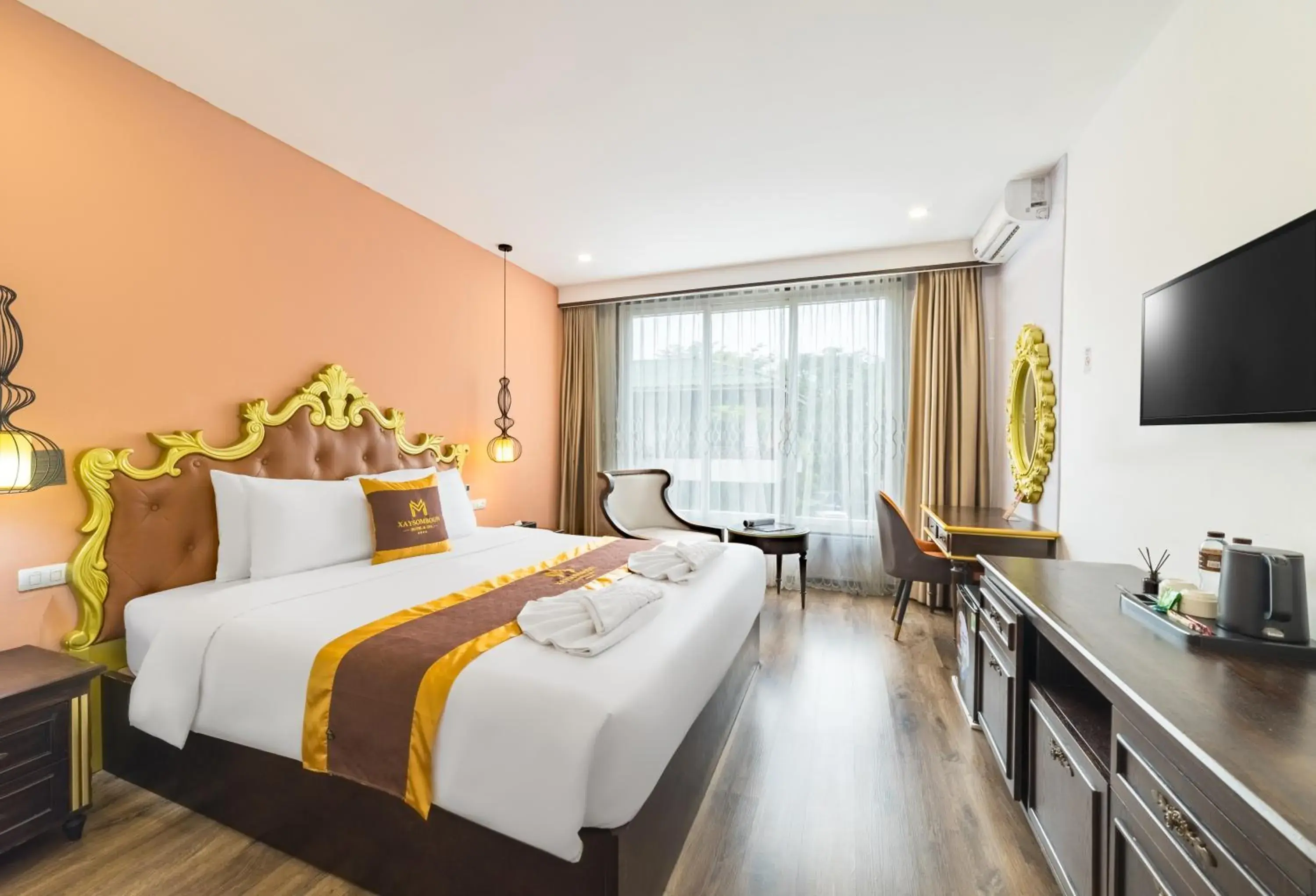 Deluxe Double Room in Xaysomboun Hotel & SPA Deluxe Double Room in Xaysomboun Hotel & SPA