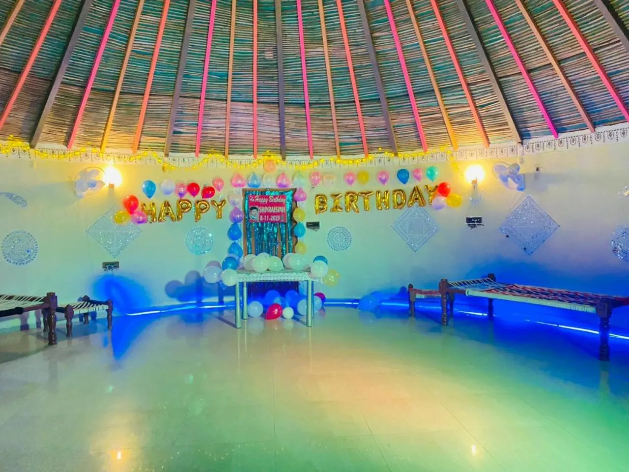 Property building in Santkrupa Villa Resort