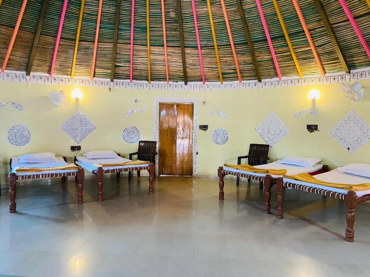 TV and multimedia in Santkrupa Villa Resort