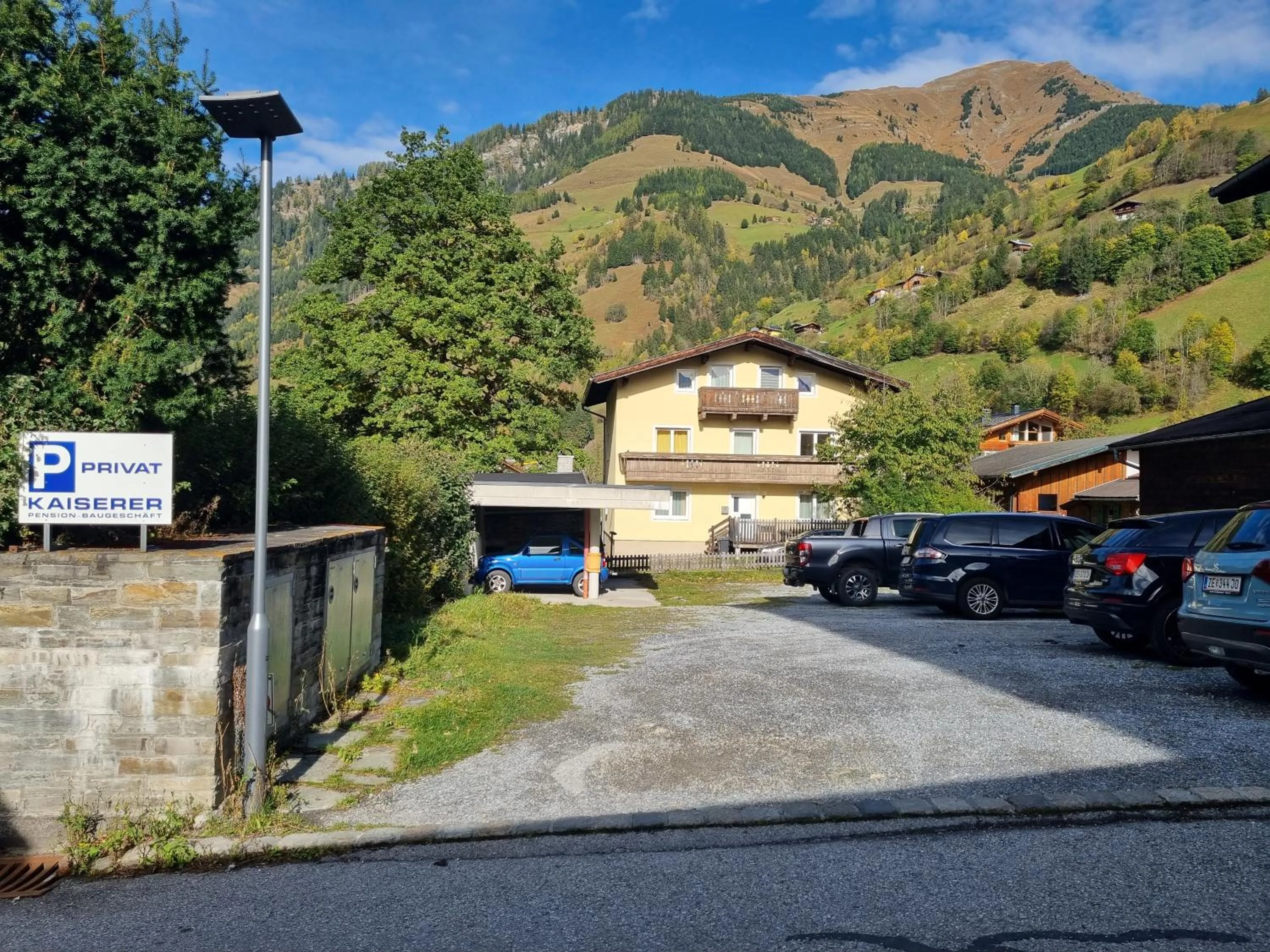 Parking in Pension Kaiserer