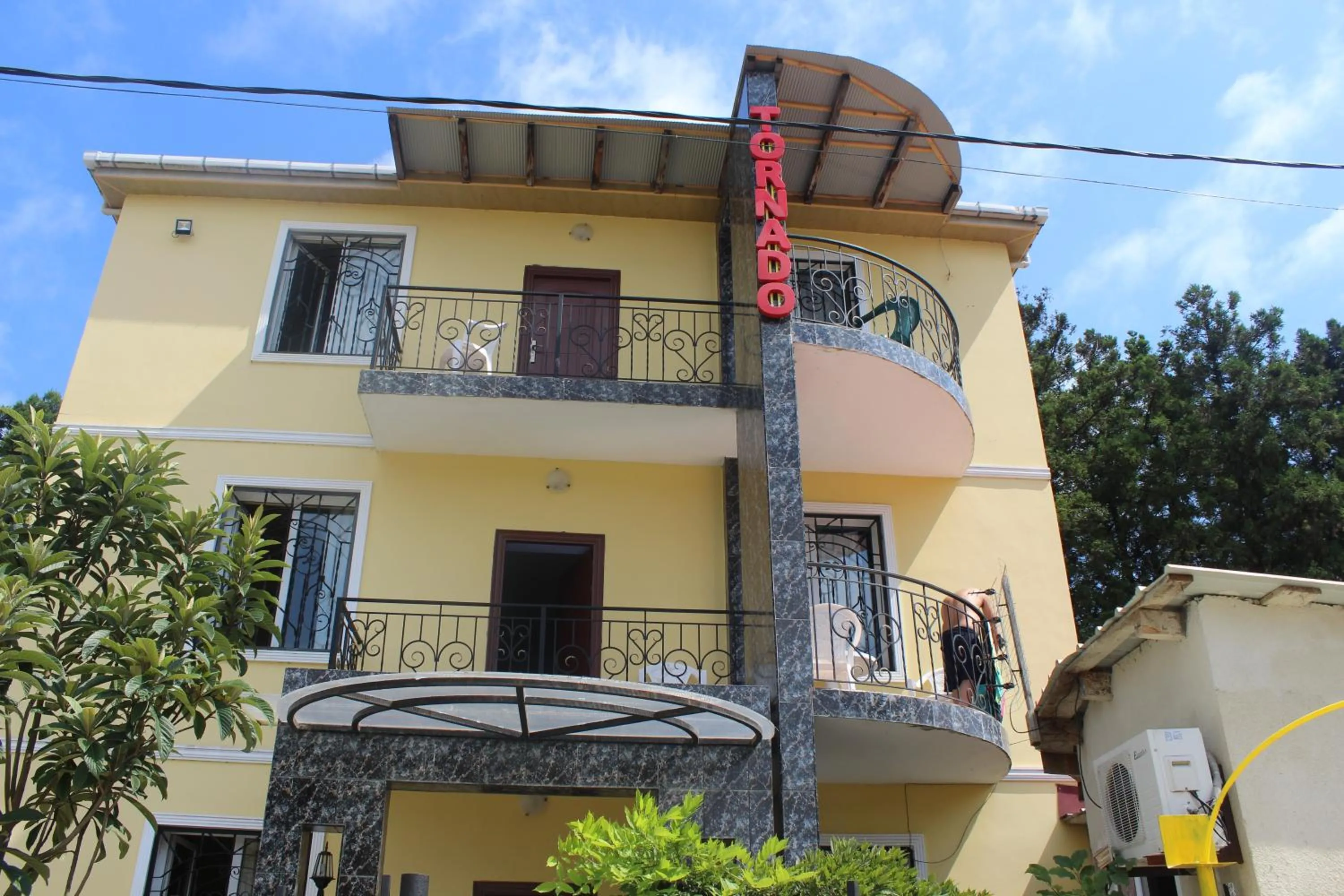 Property building in Tornado Hotel