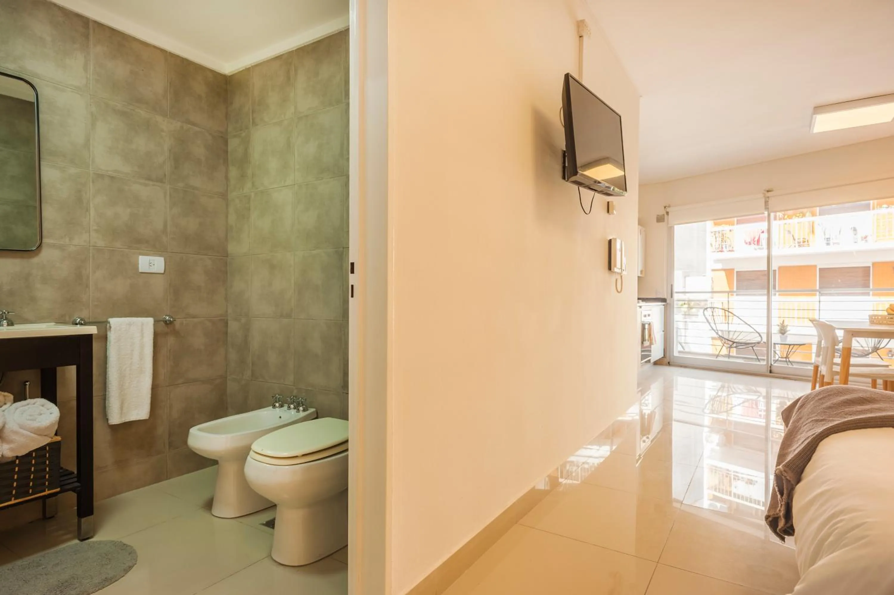 Toilet in Báltico Suites