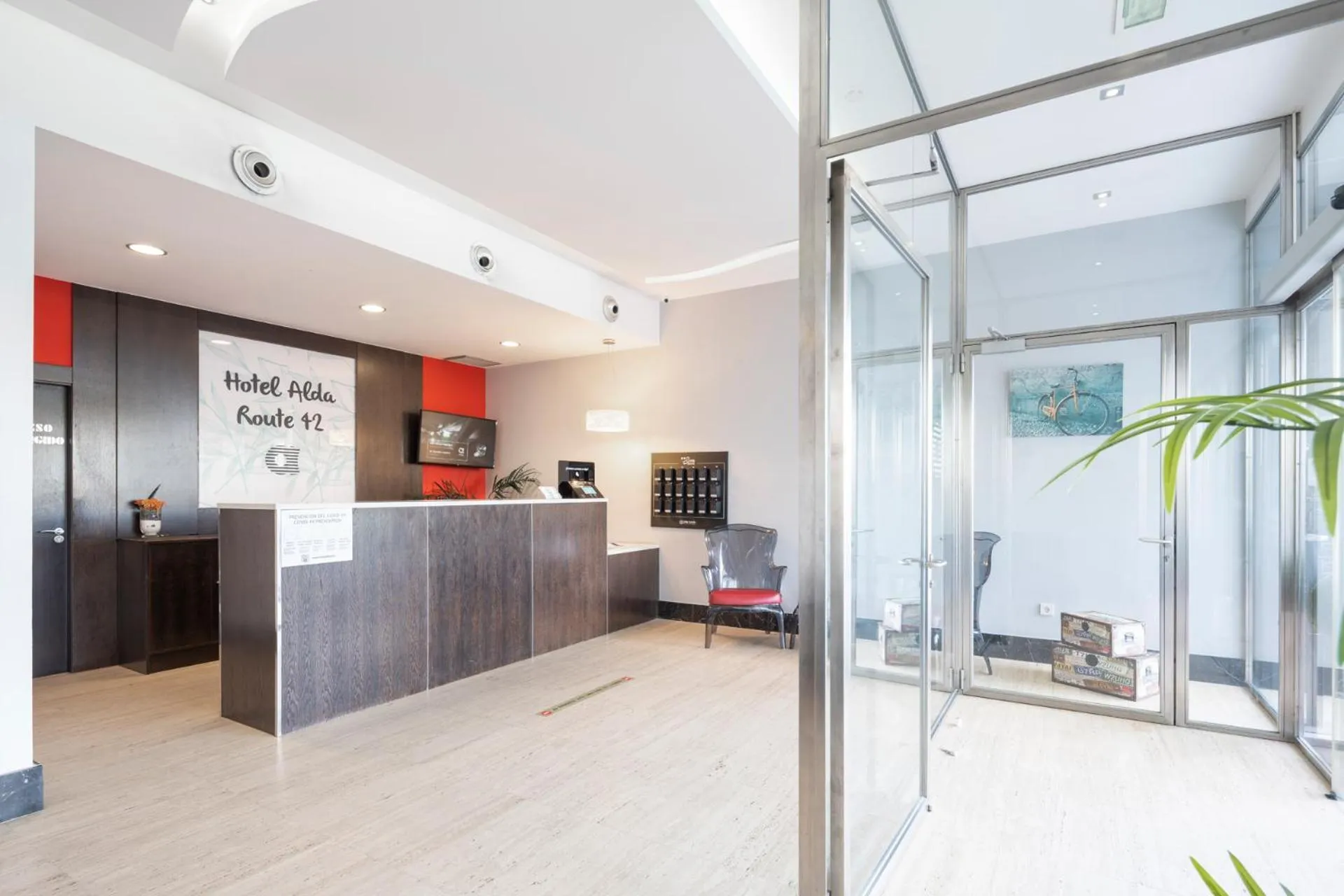 Lobby or reception in Alda Route 42