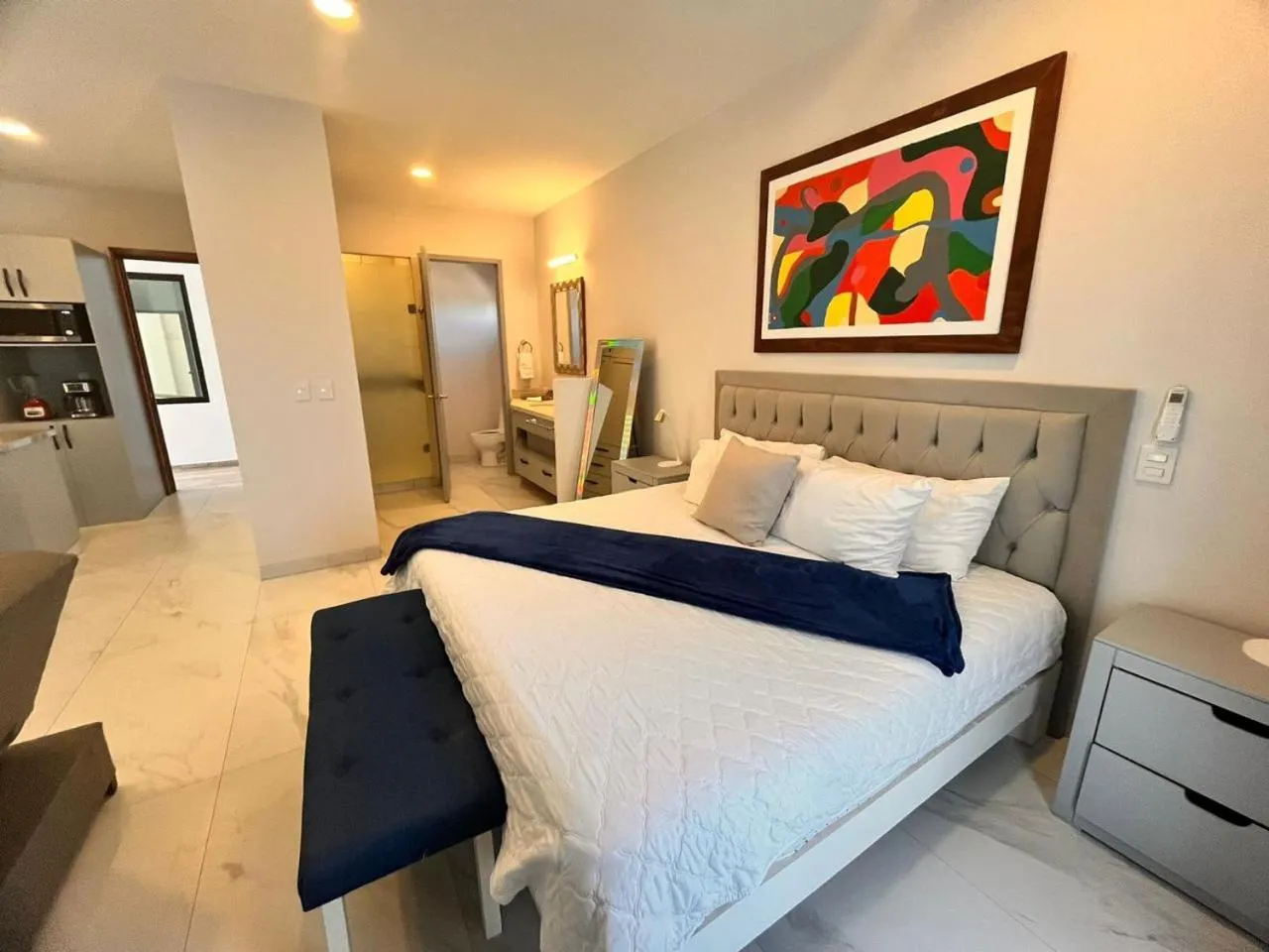 Bed in Morgan Hotel Boutique & Residences, Los Cabos