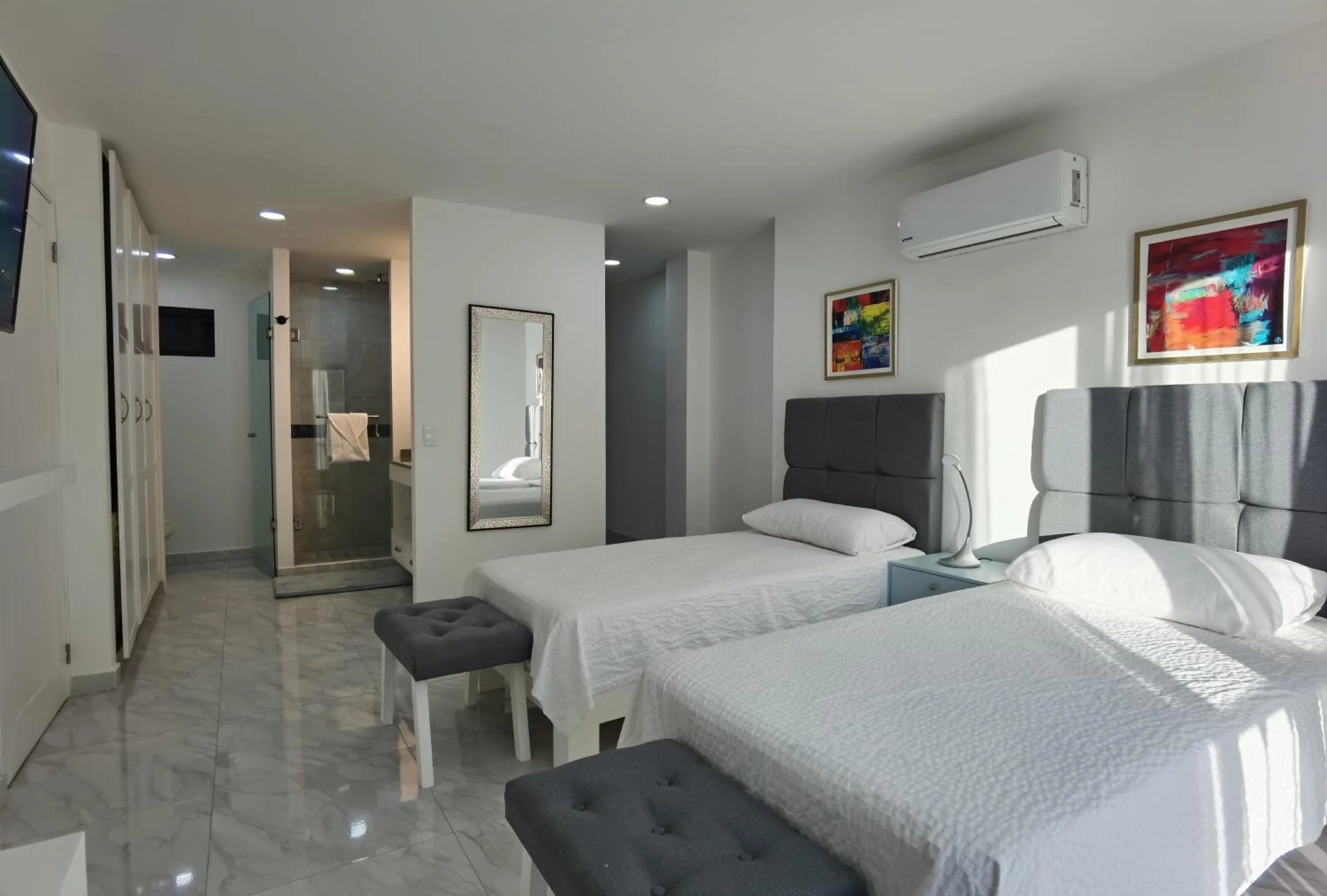 Bed in Morgan Hotel Boutique & Residences, Los Cabos