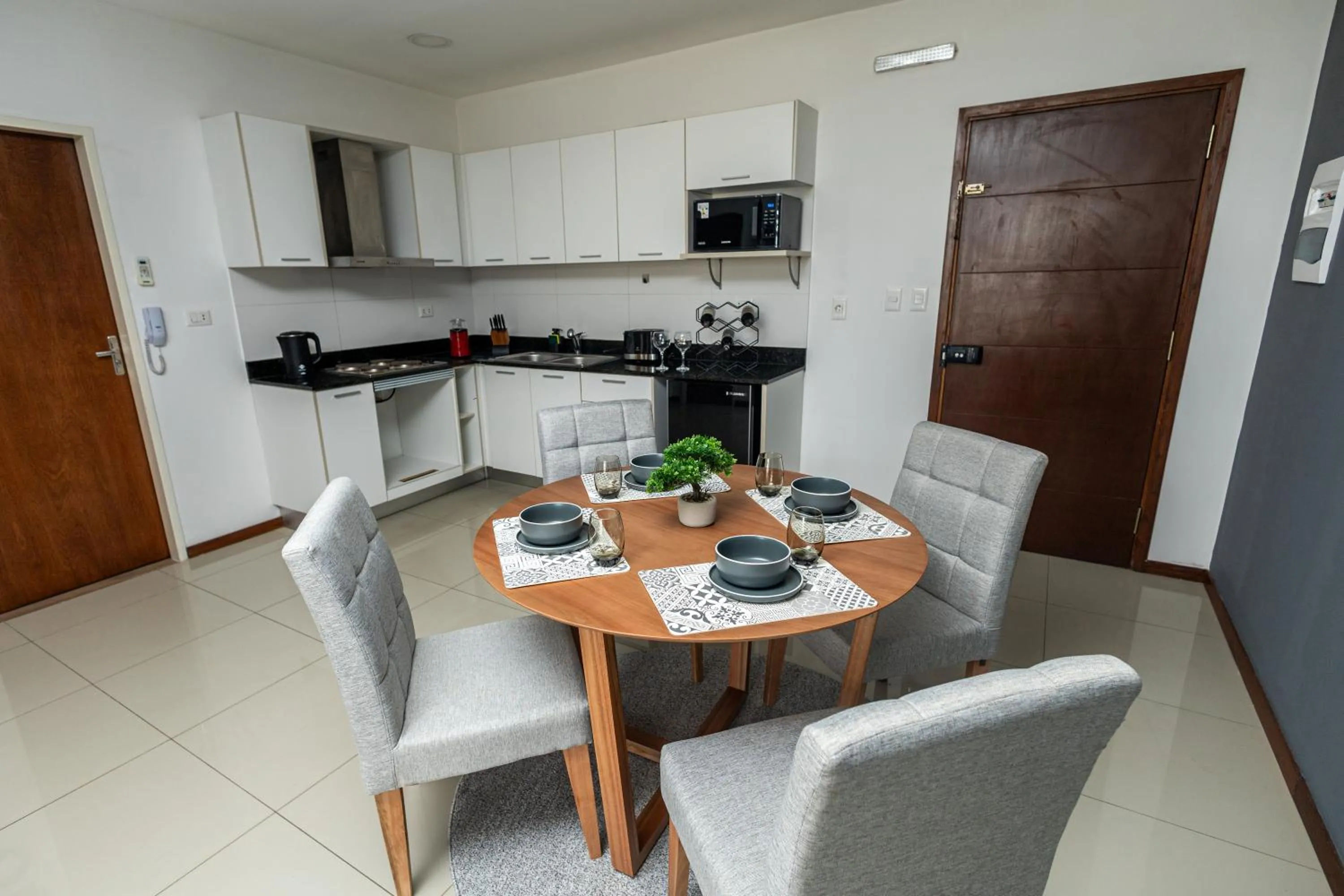Kitchen or kitchenette in Asuncion Apart - Villa Morra