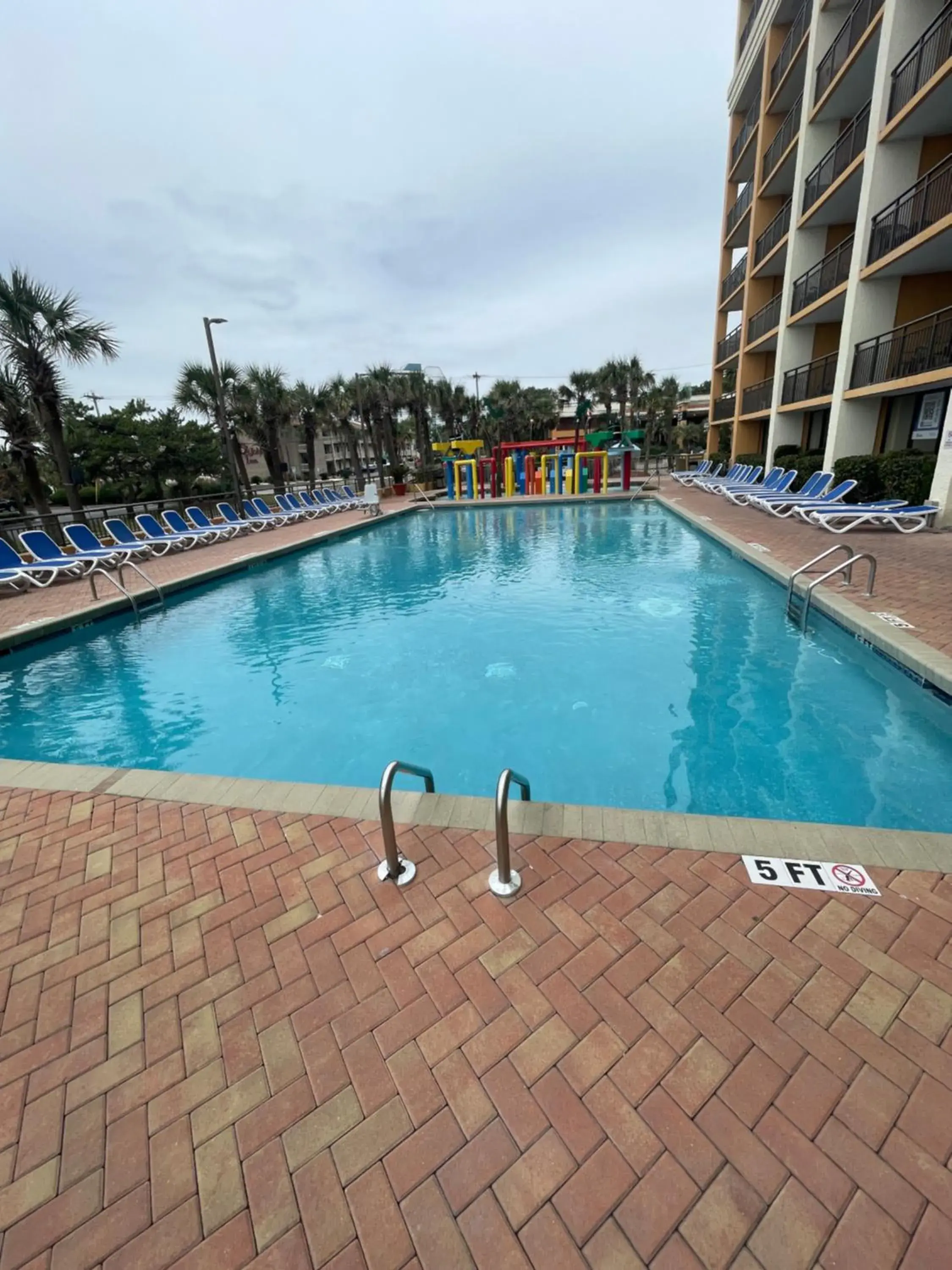 Pool view in Caravelle Resort Pool view in Caravelle Resort