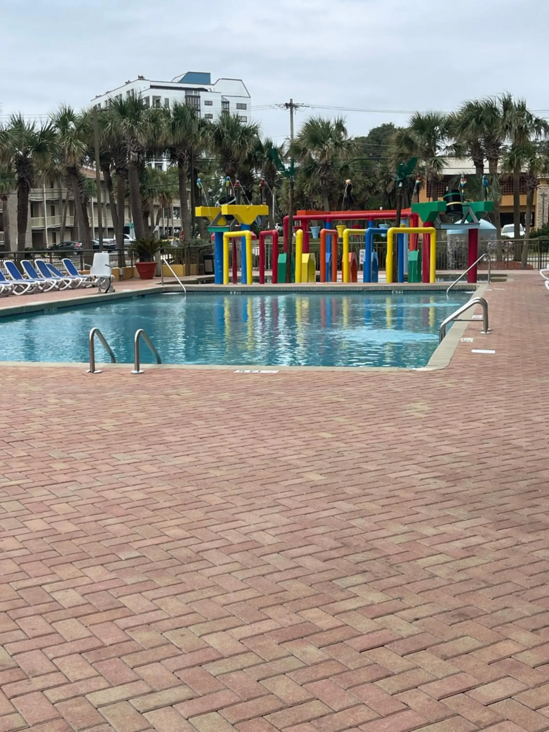 Pool view in Caravelle Resort Pool view in Caravelle Resort