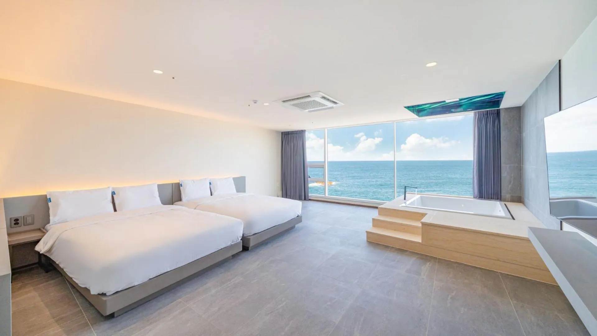 Bed in Sharp & Flat Hotel