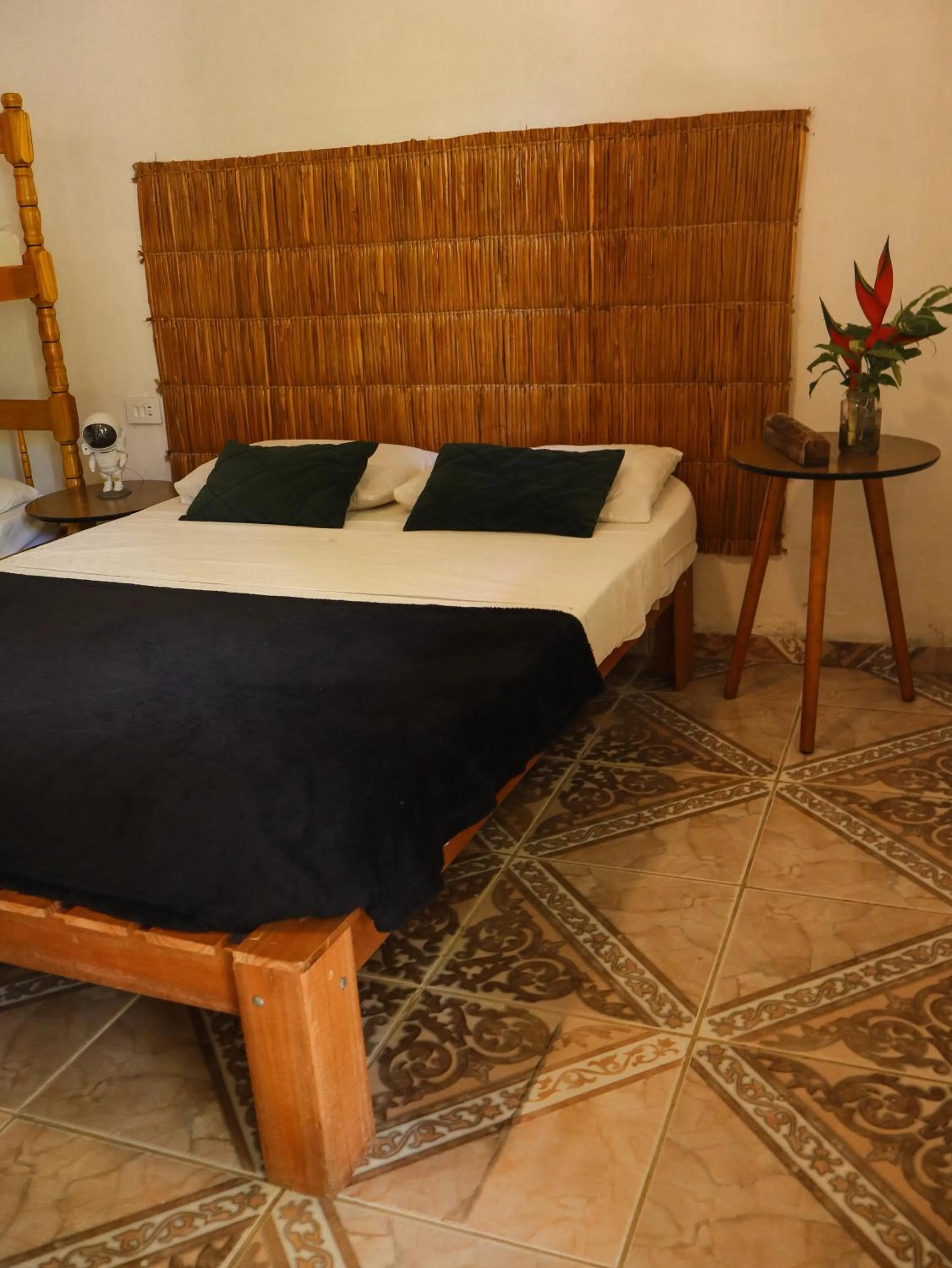 Bed in Pousada e Hostel Marthi