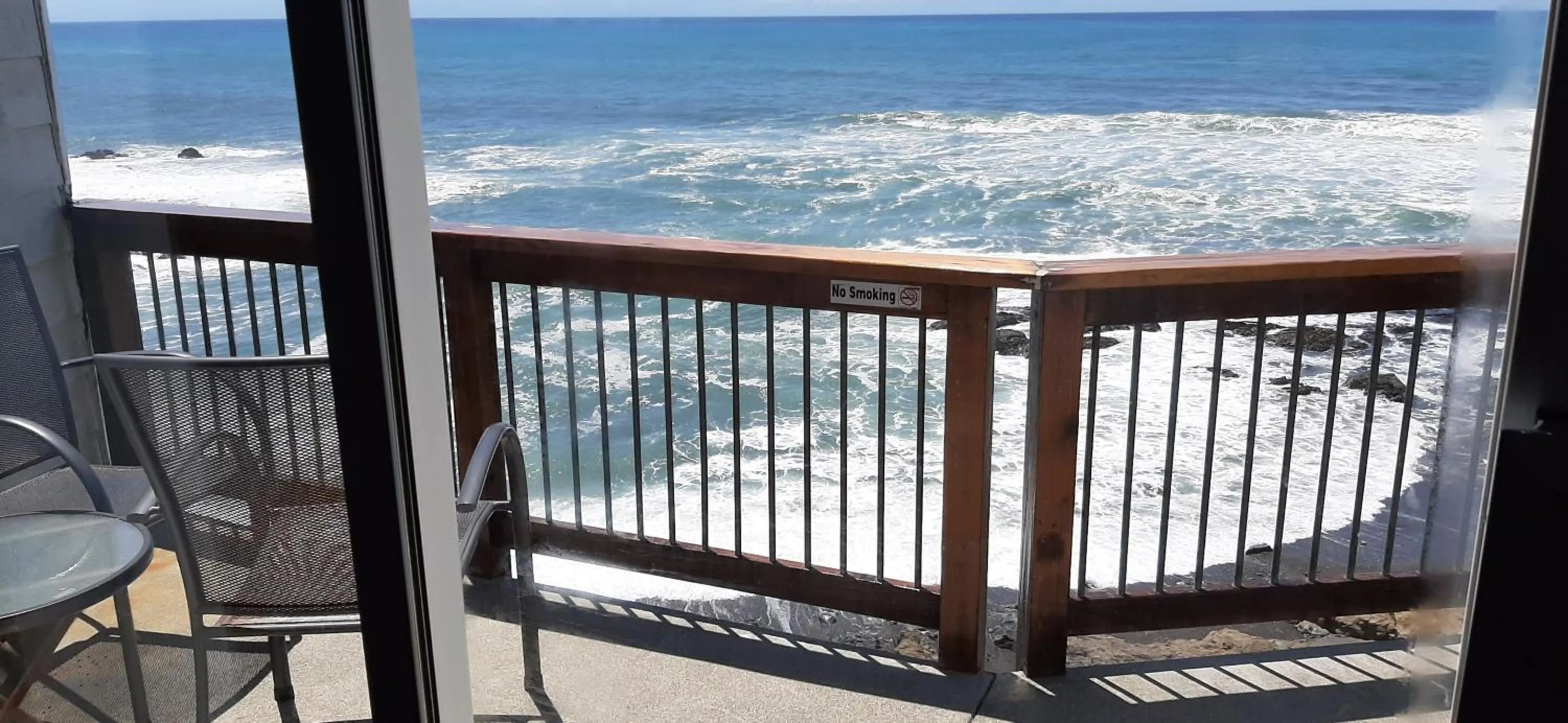 Balcony/Terrace in The Oceanfront Inn
