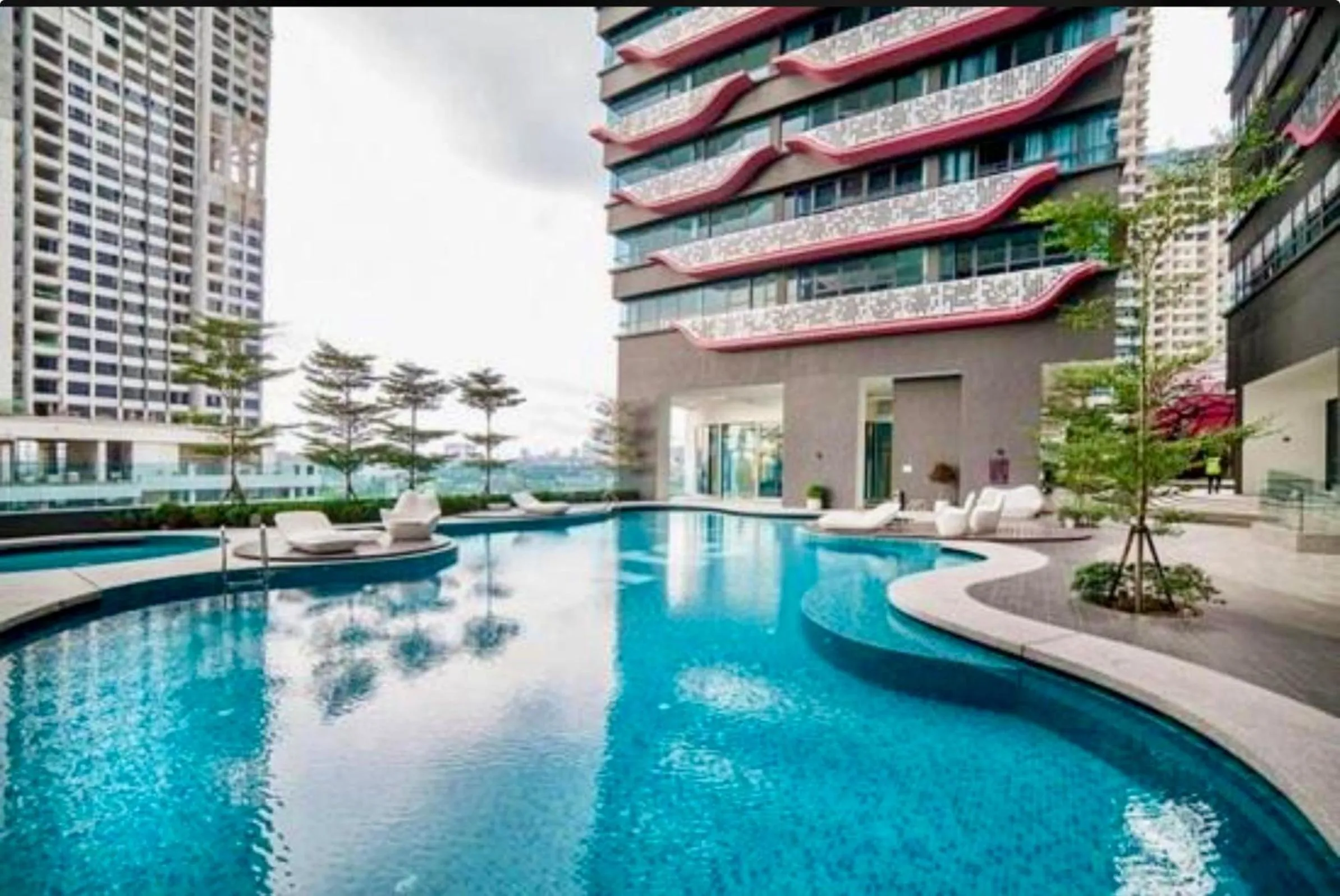 Pool view in ARTE+ @ JALAN AMPANG by ST Nomad