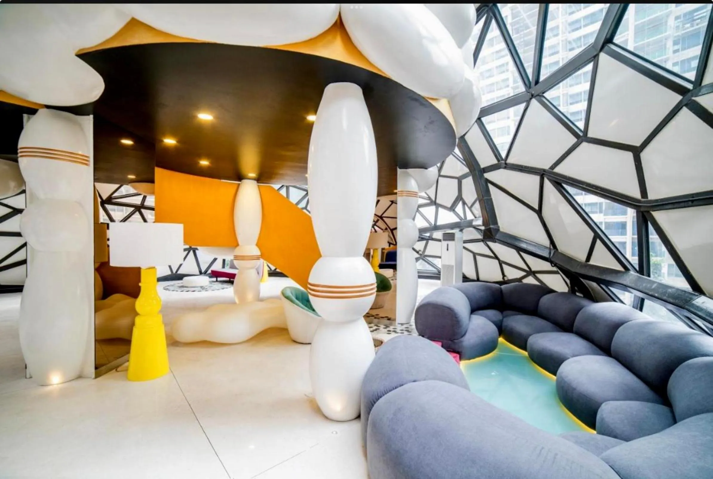 Seating area in ARTE+ @ JALAN AMPANG by ST Nomad