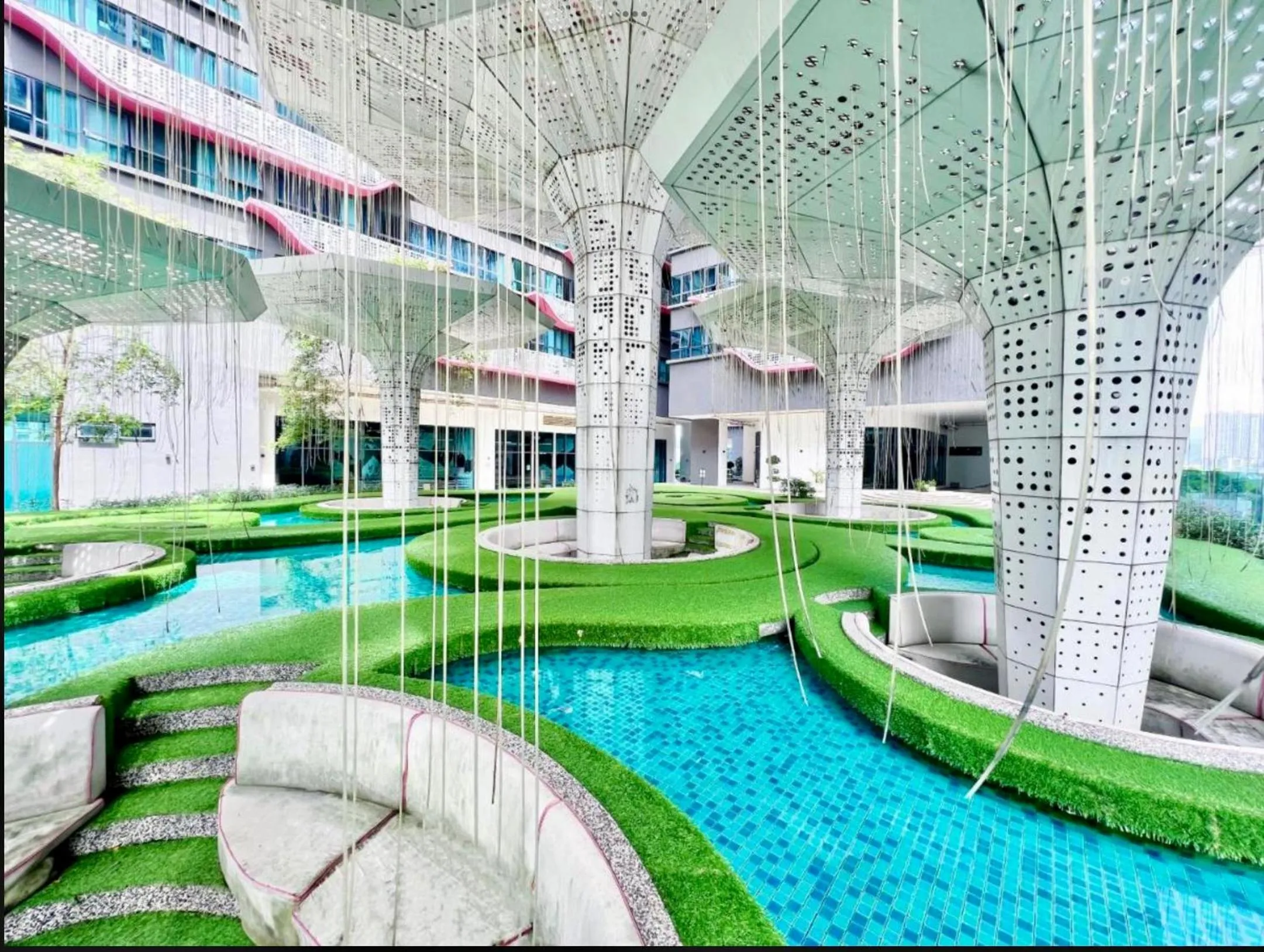 Pool view in ARTE+ @ JALAN AMPANG by ST Nomad