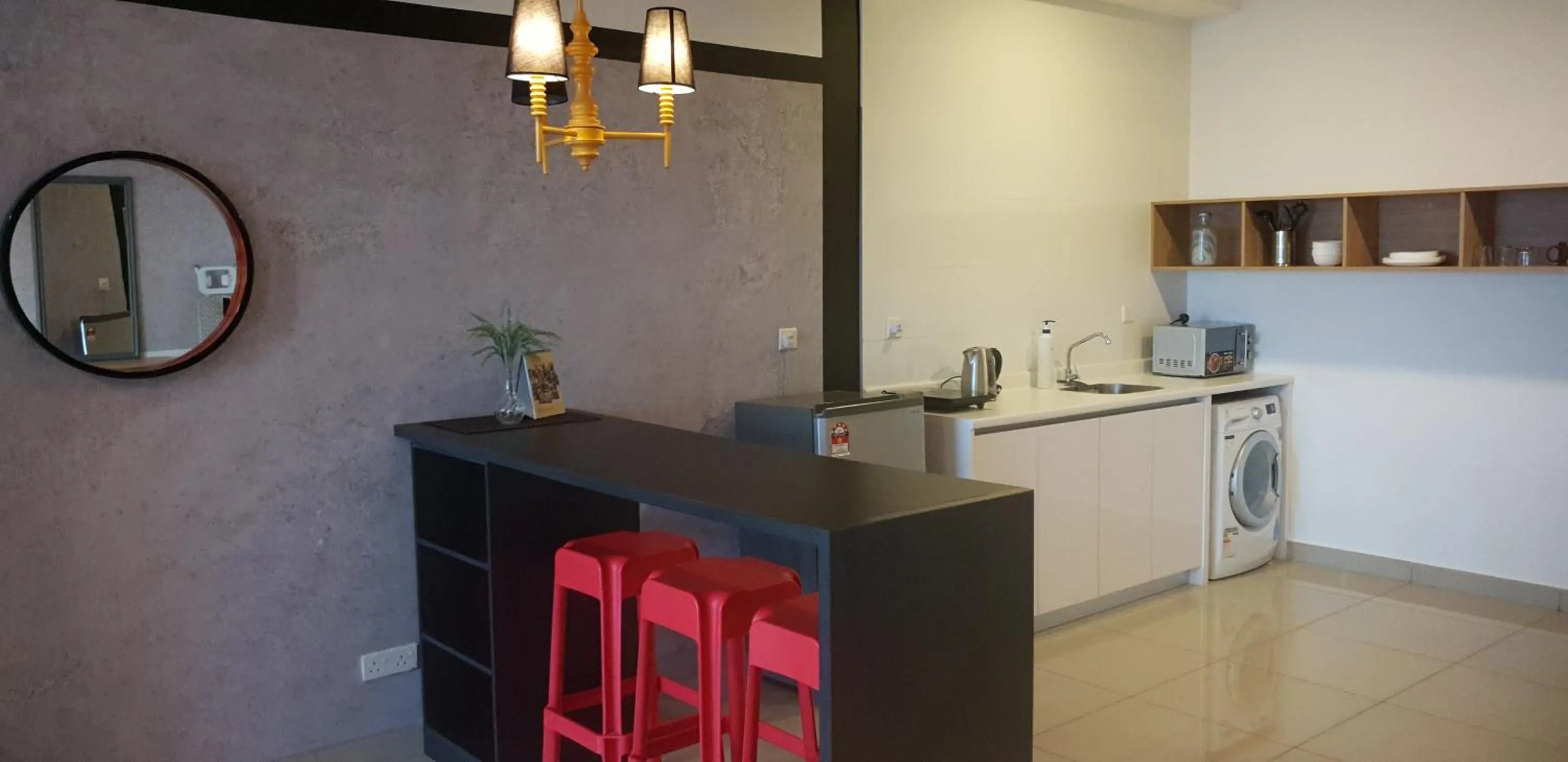 Kitchen or kitchenette in ARTE+ @ JALAN AMPANG by ST Nomad