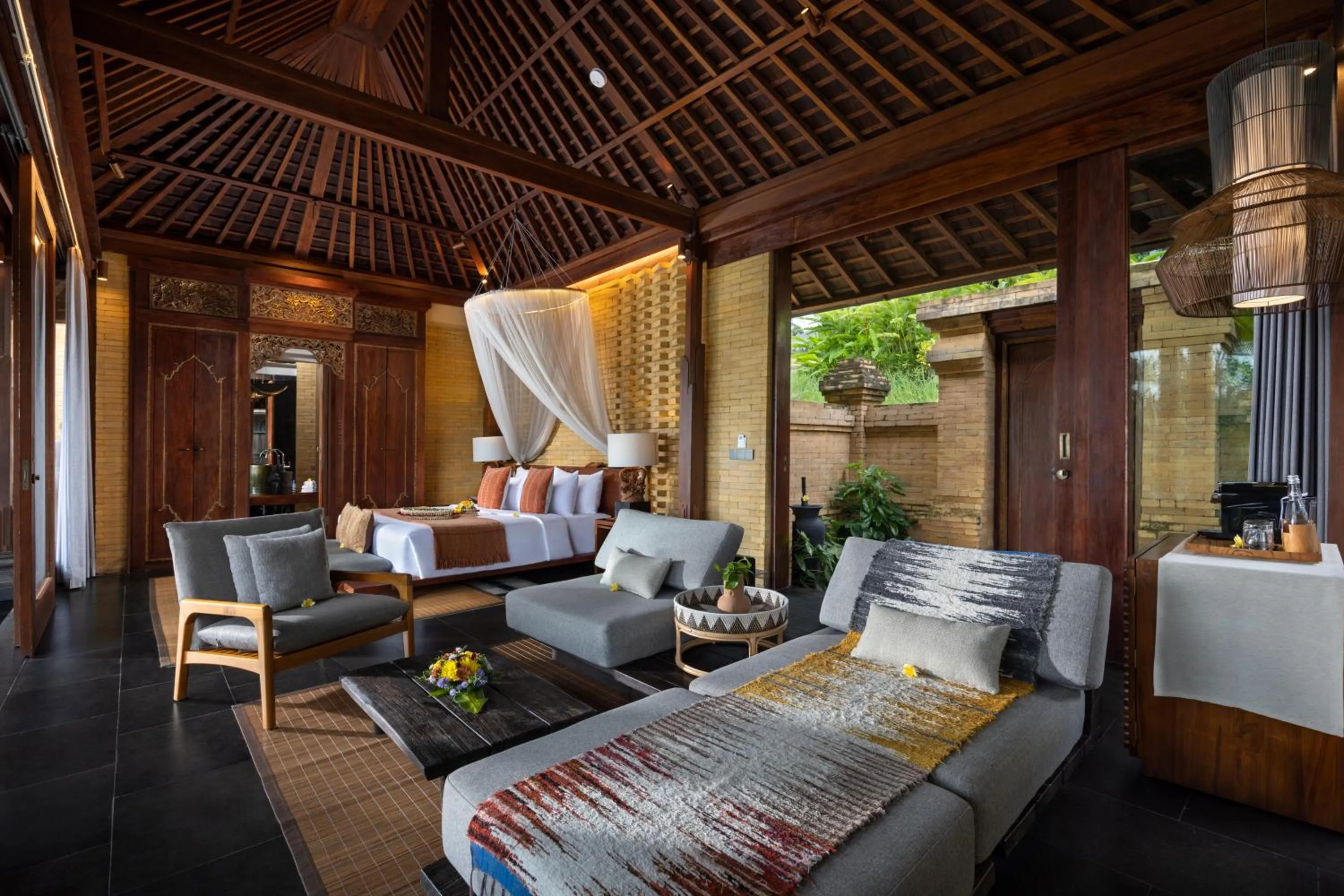 Living room in Sanna Ubud A Pramana Experience