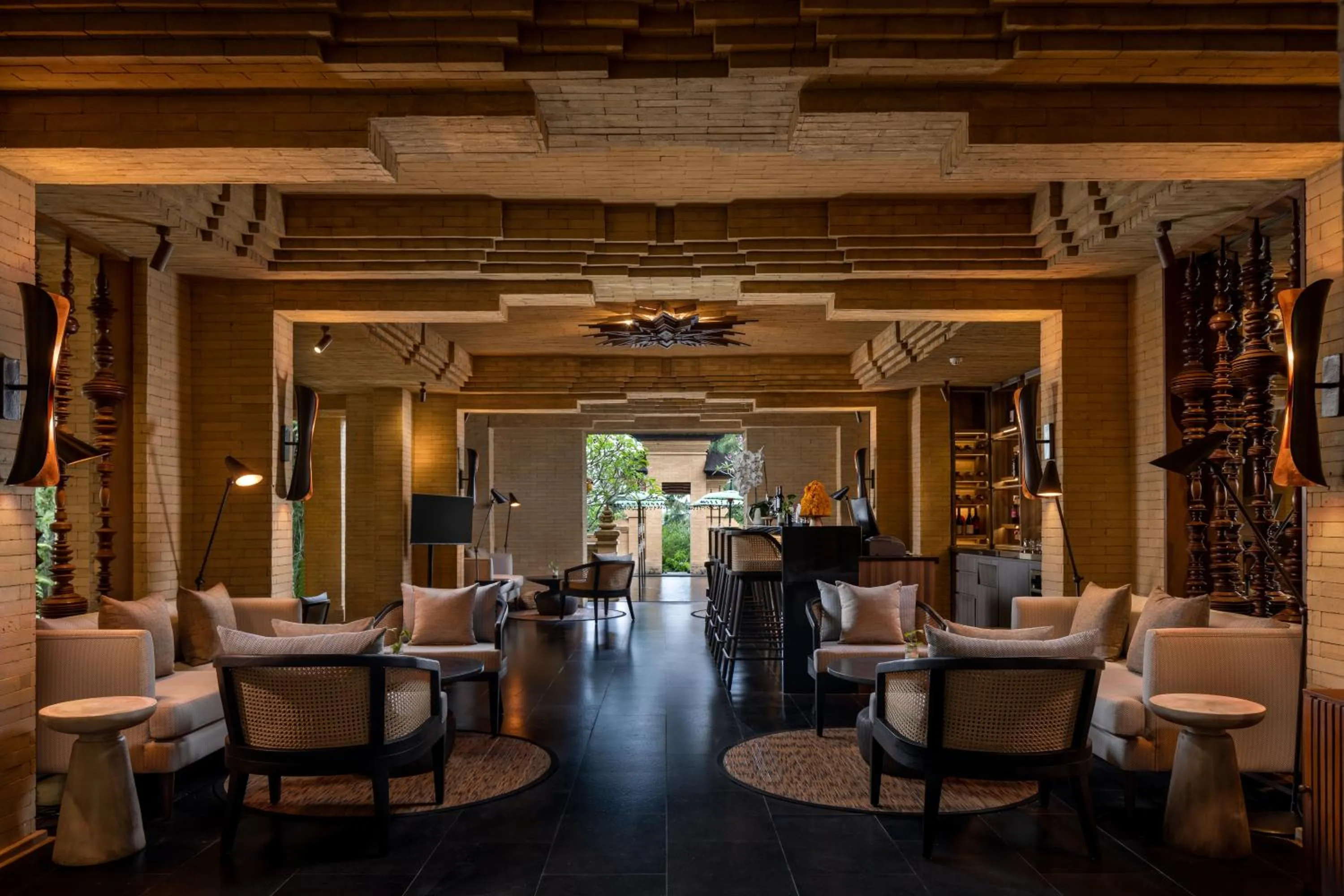 Lounge or bar in Sanna Ubud A Pramana Experience