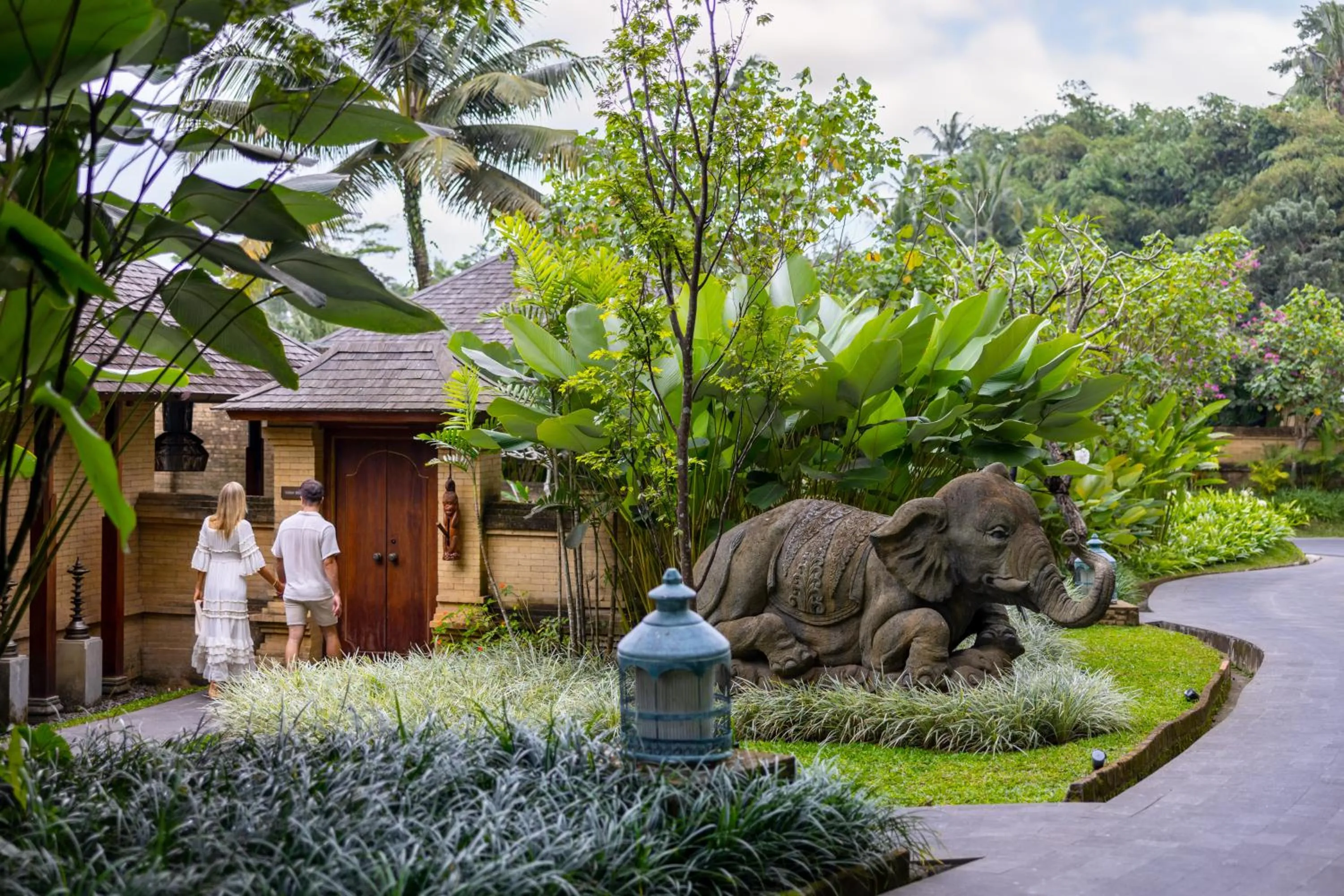 Natural landscape in Sanna Ubud A Pramana Experience