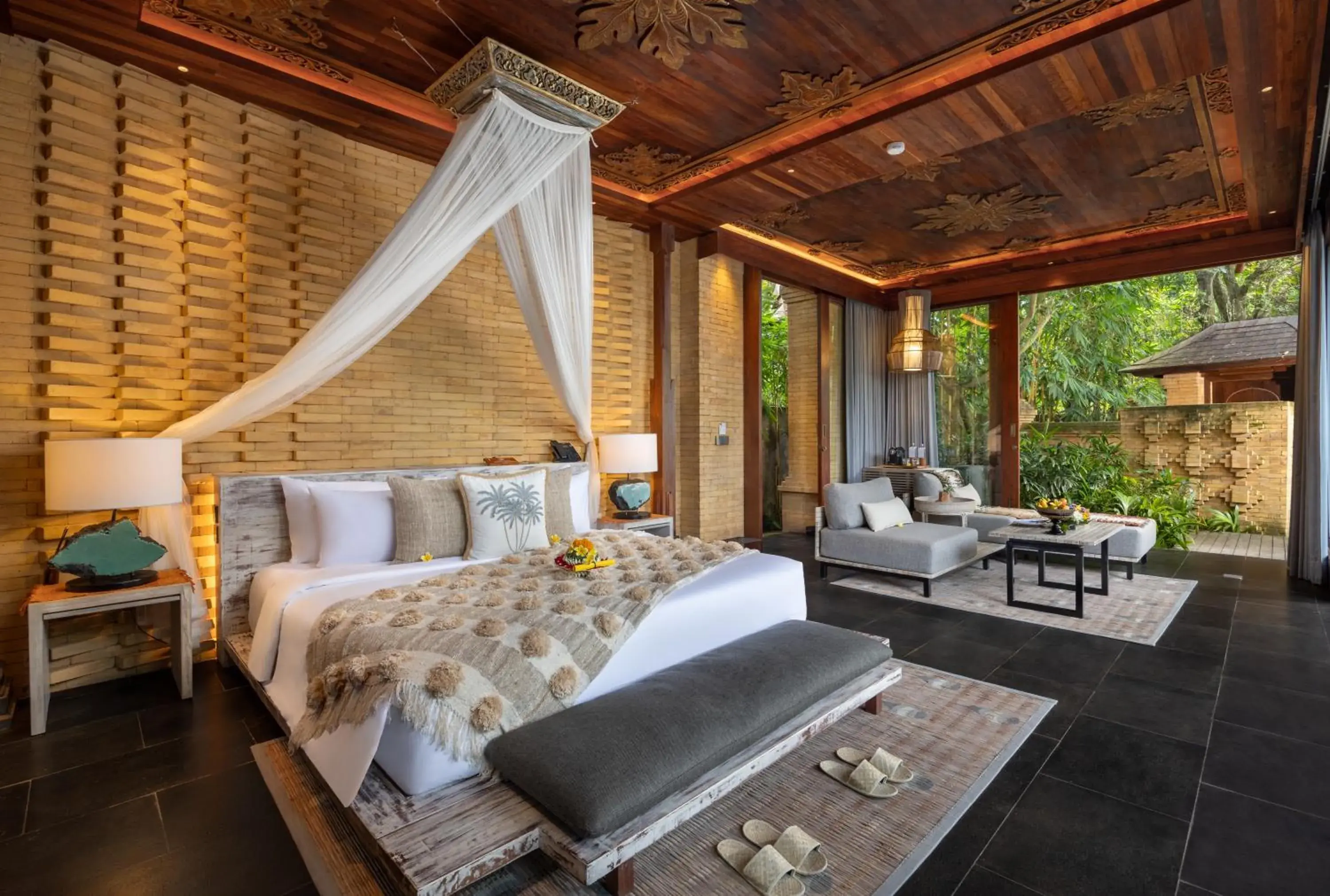 Bed in Sanna Ubud A Pramana Experience Bed in Sanna Ubud A Pramana Experience