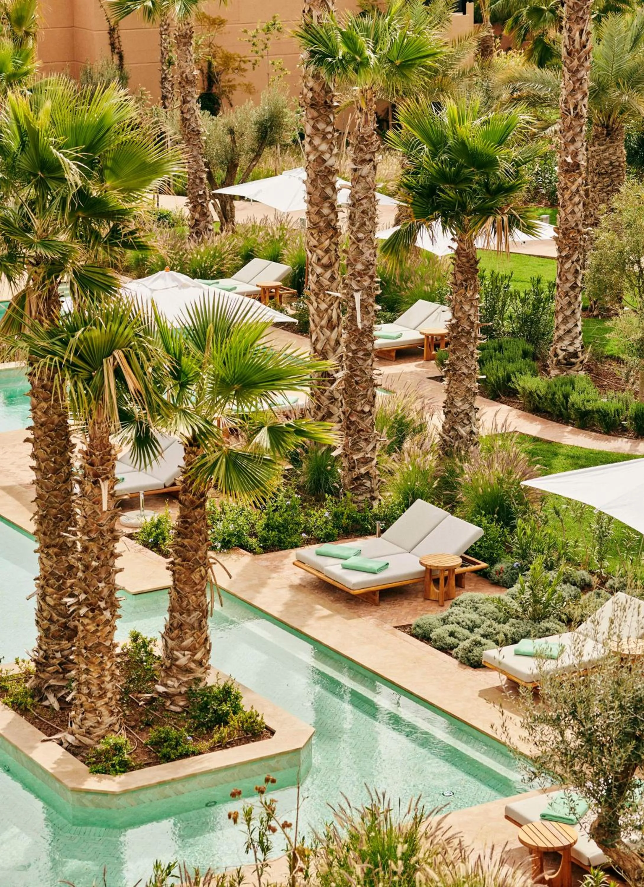 Swimming pool in Park Hyatt Marrakech