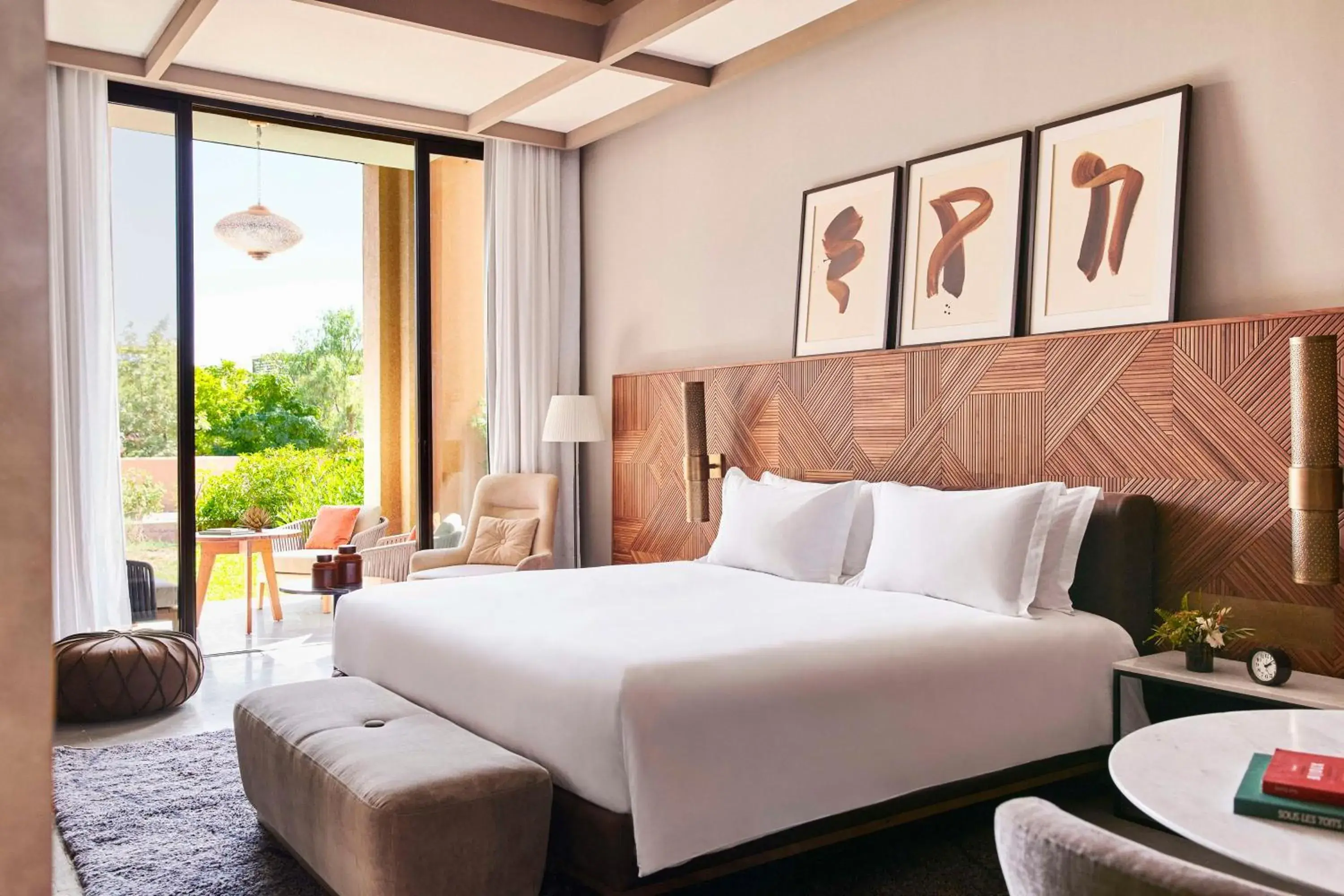 Bedroom, Bed in Park Hyatt Marrakech Bedroom, Bed in Park Hyatt Marrakech